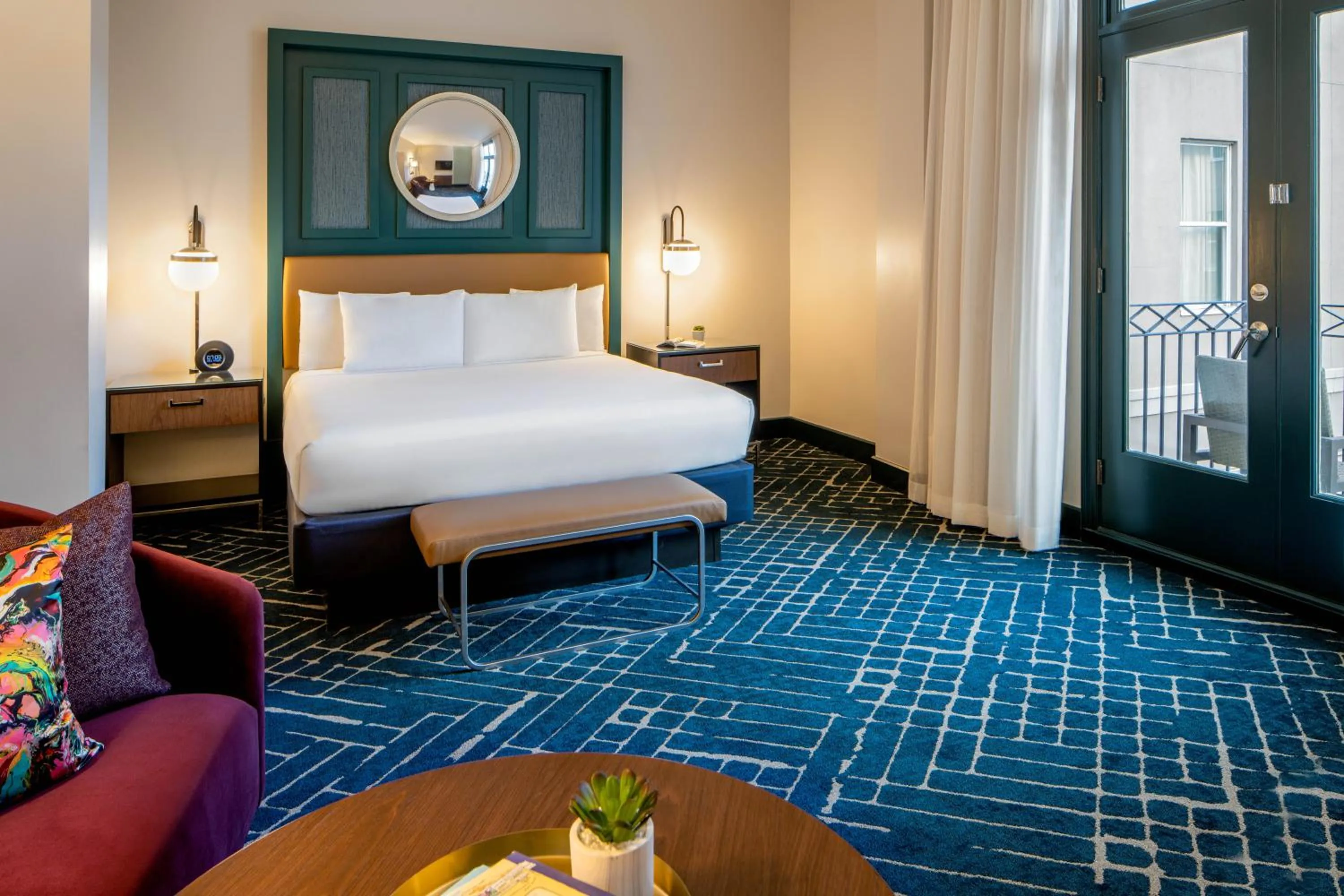 Bed in Hyatt Centric French Quarter New Orleans