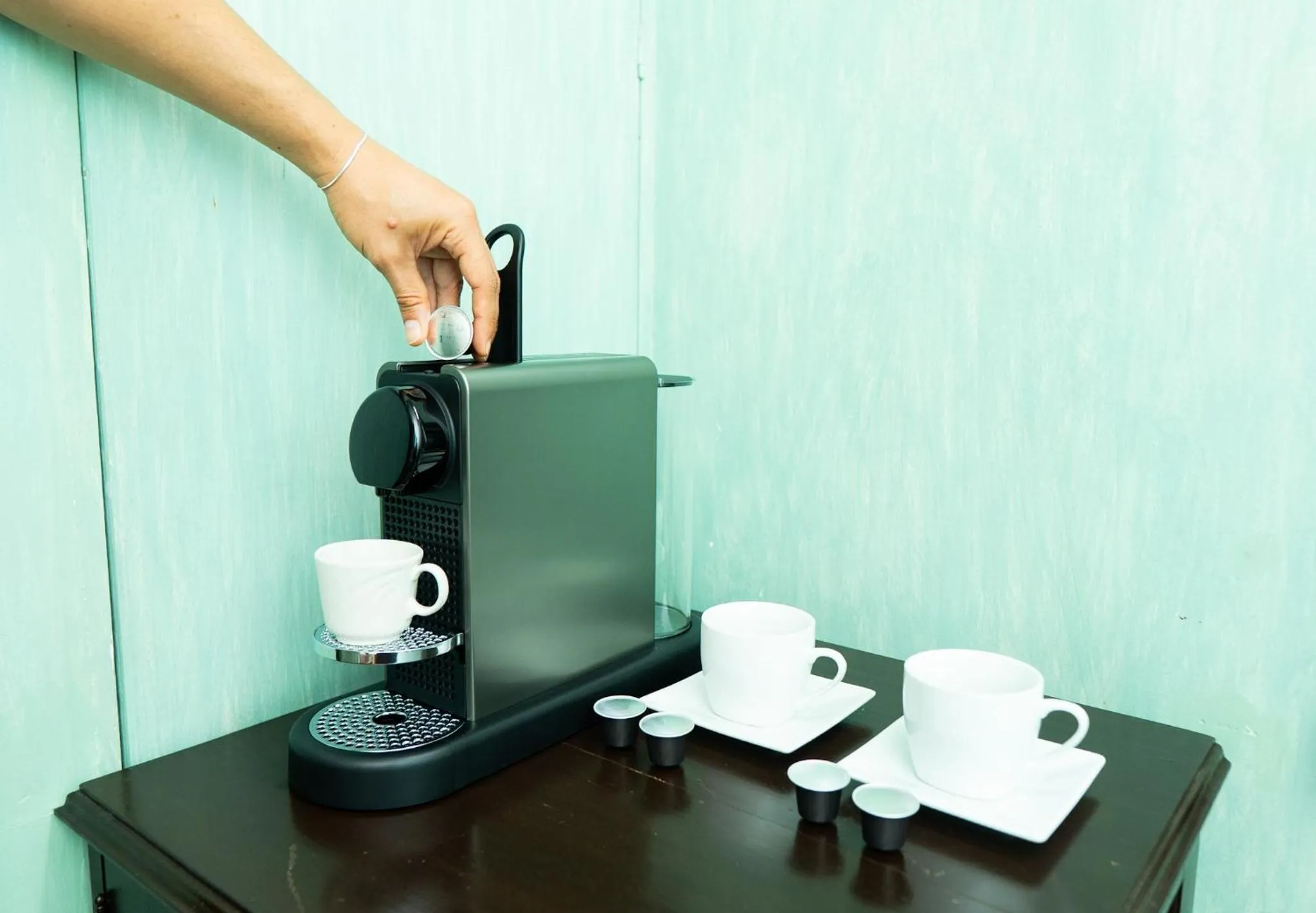 Coffee/tea facilities in Ébano by PB