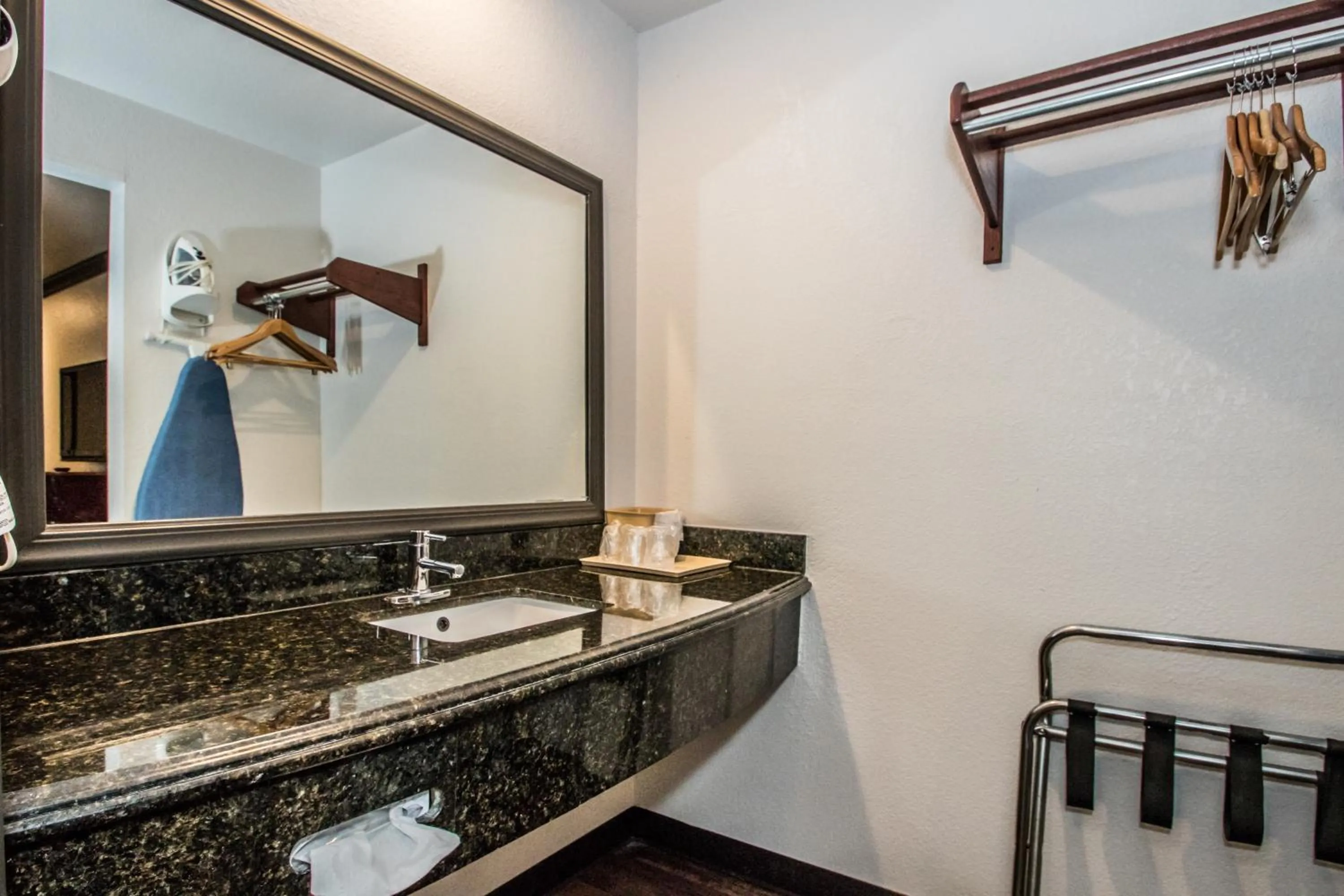 Bathroom in Americas Best Value Inn Fort Worth