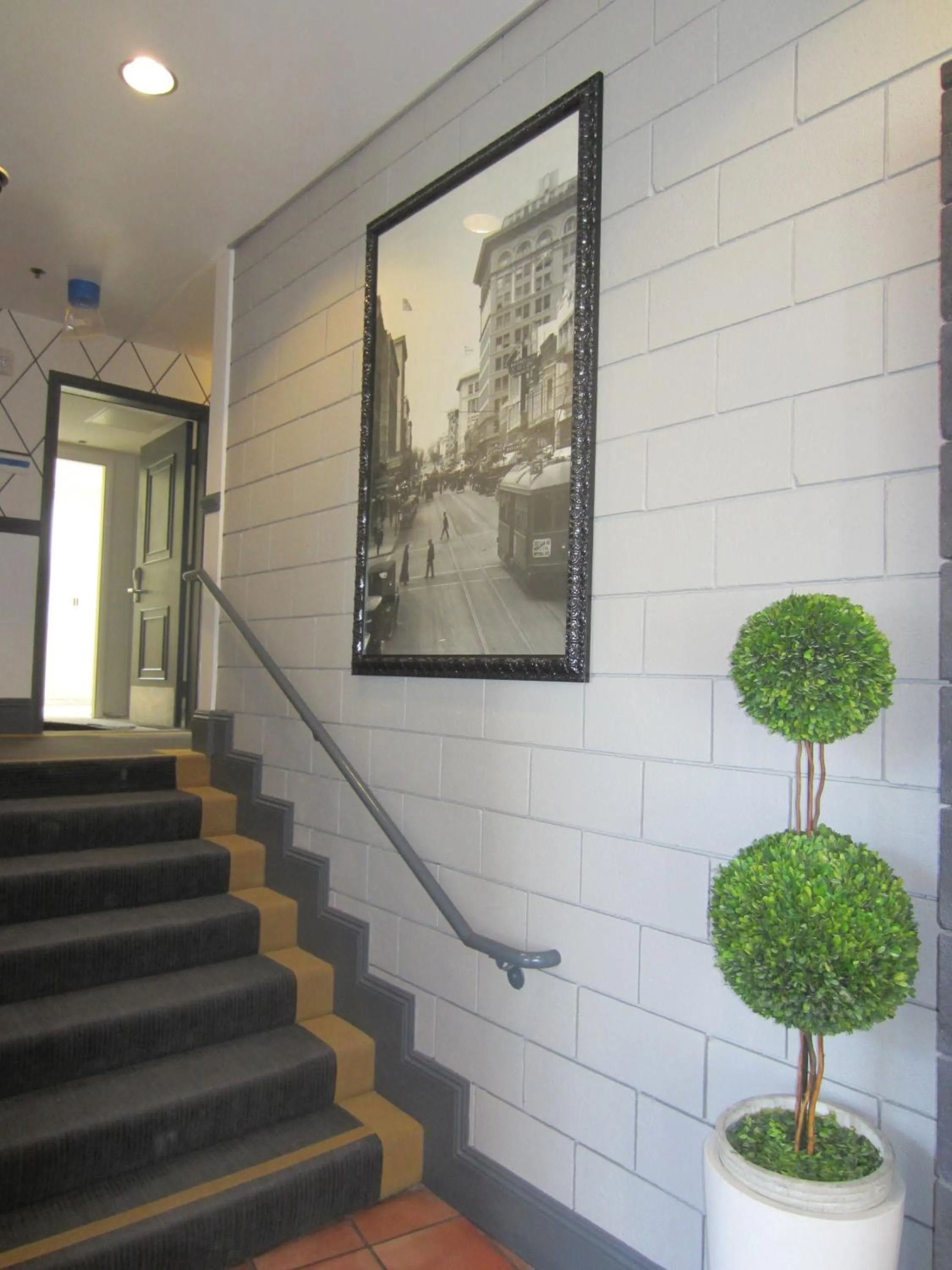 Lobby or reception in La Pensione Hotel