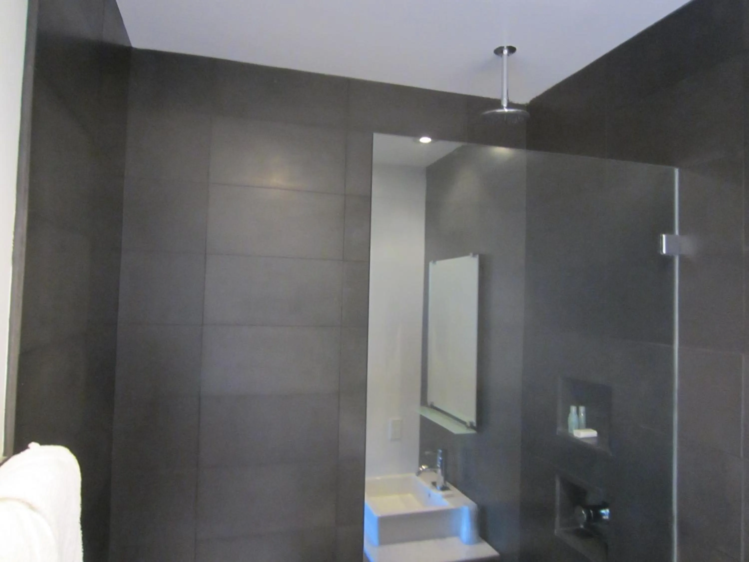 Bathroom in La Pensione Hotel