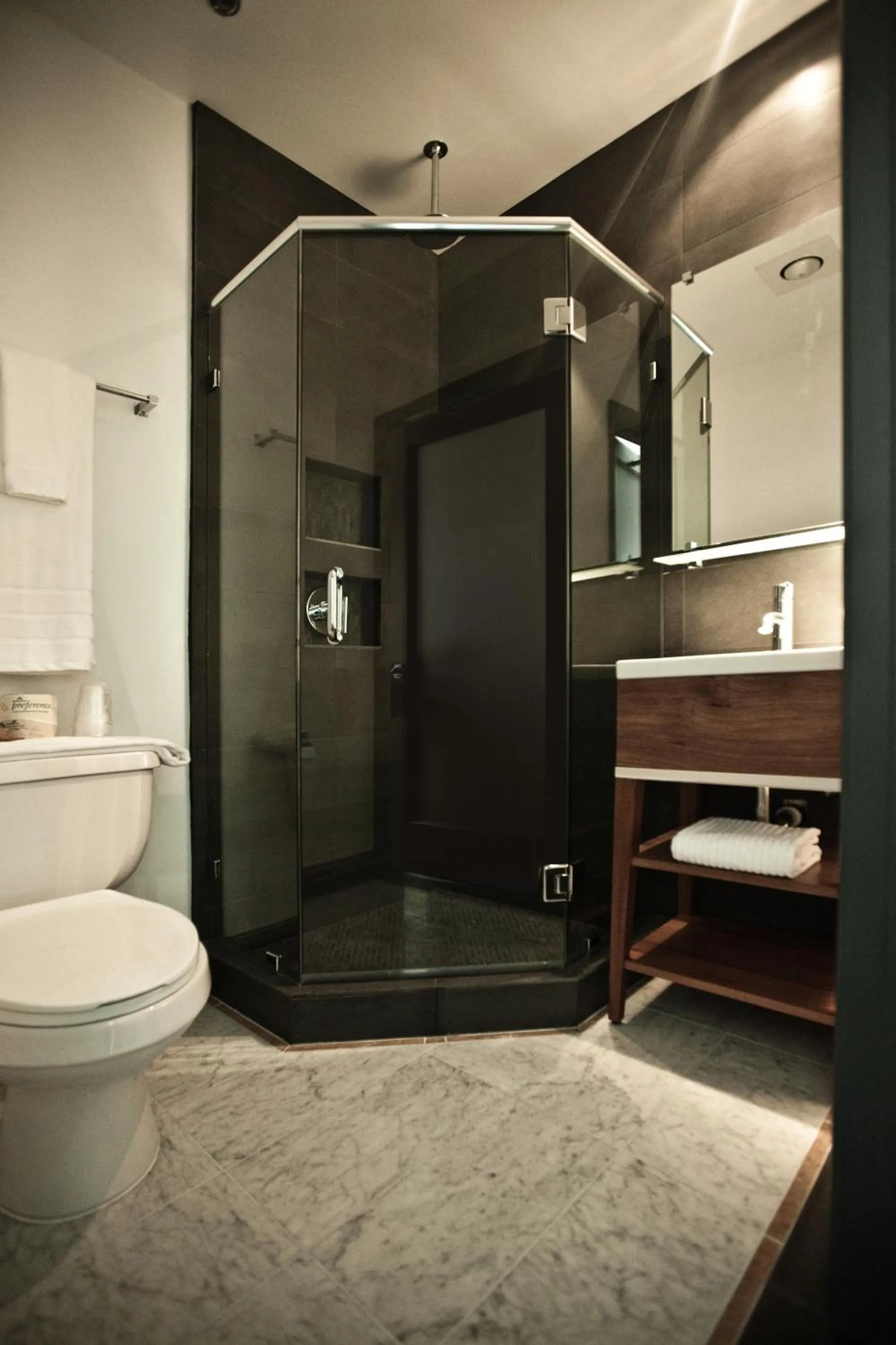 Bathroom in La Pensione Hotel