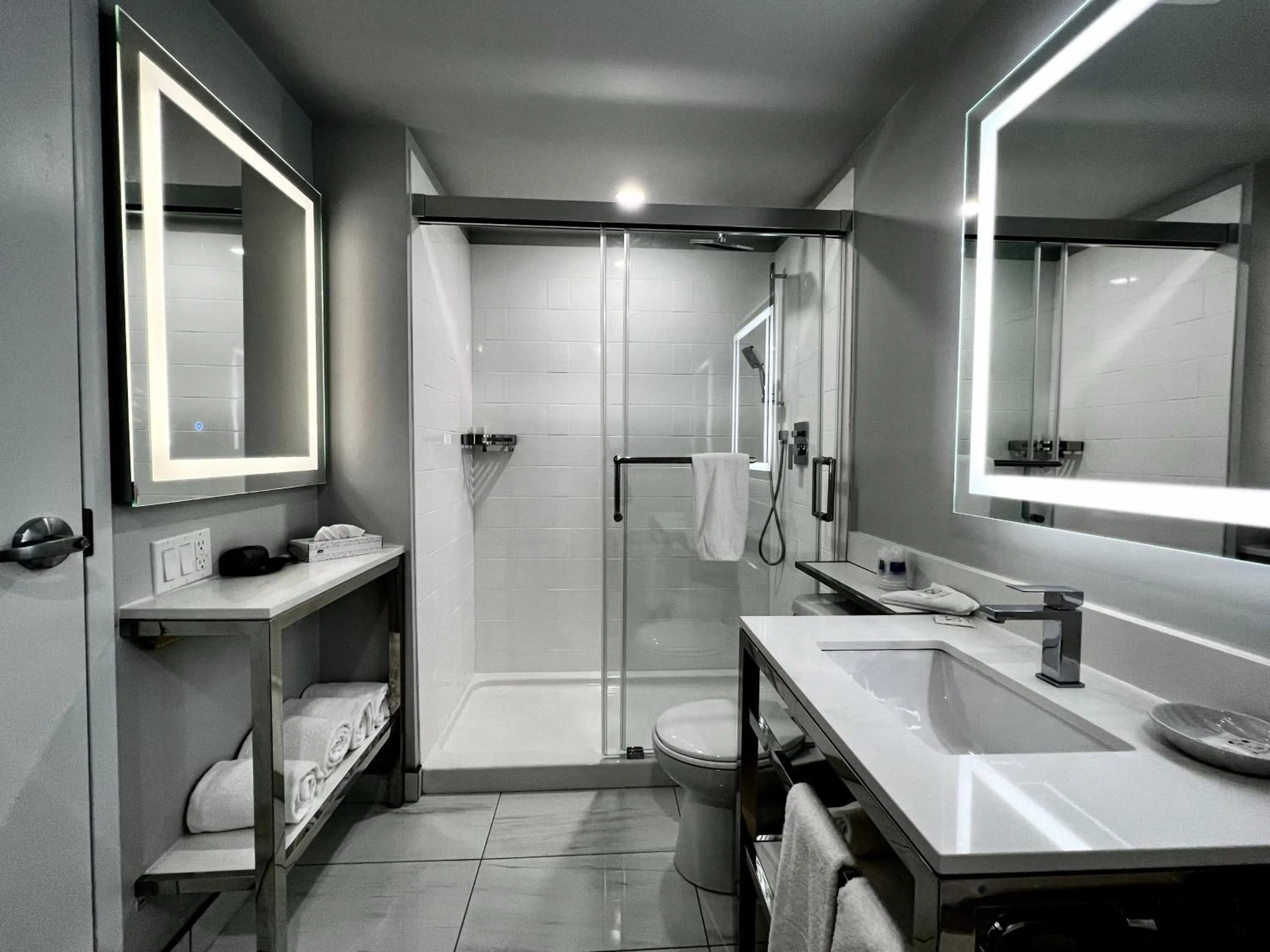 Shower in Travelodge by Wyndham Regina