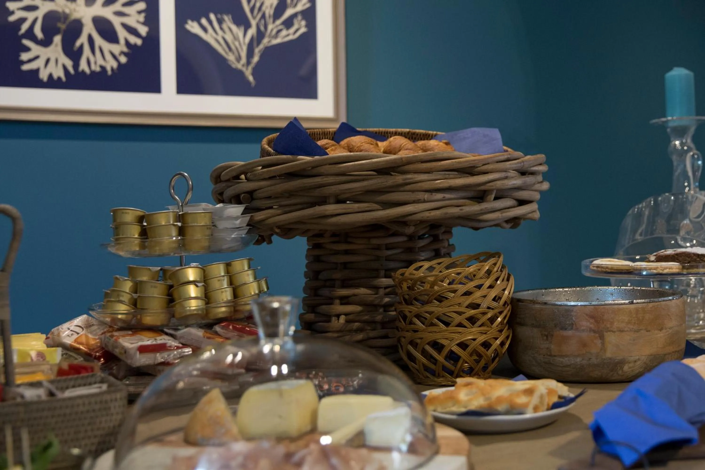 Breakfast in Blu Hotel