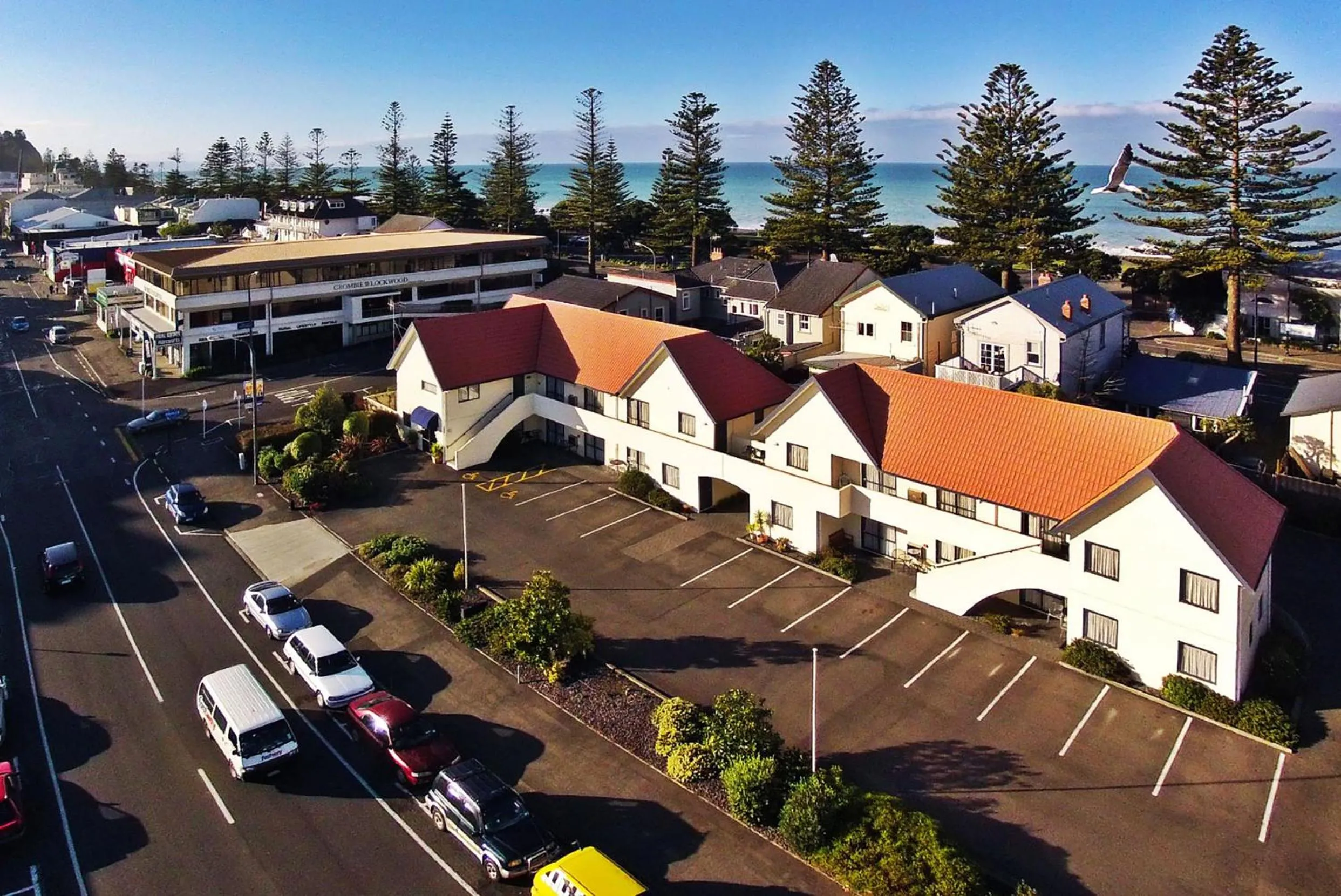 Bird's eye view in Bella Vista Motel Napier