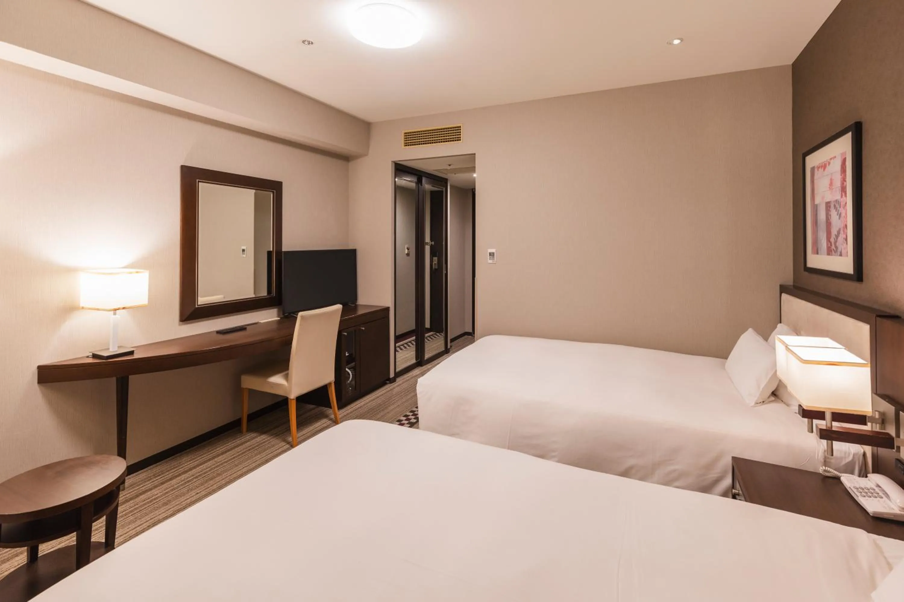 Bed in Hotel Sunroute Plaza Shinjuku