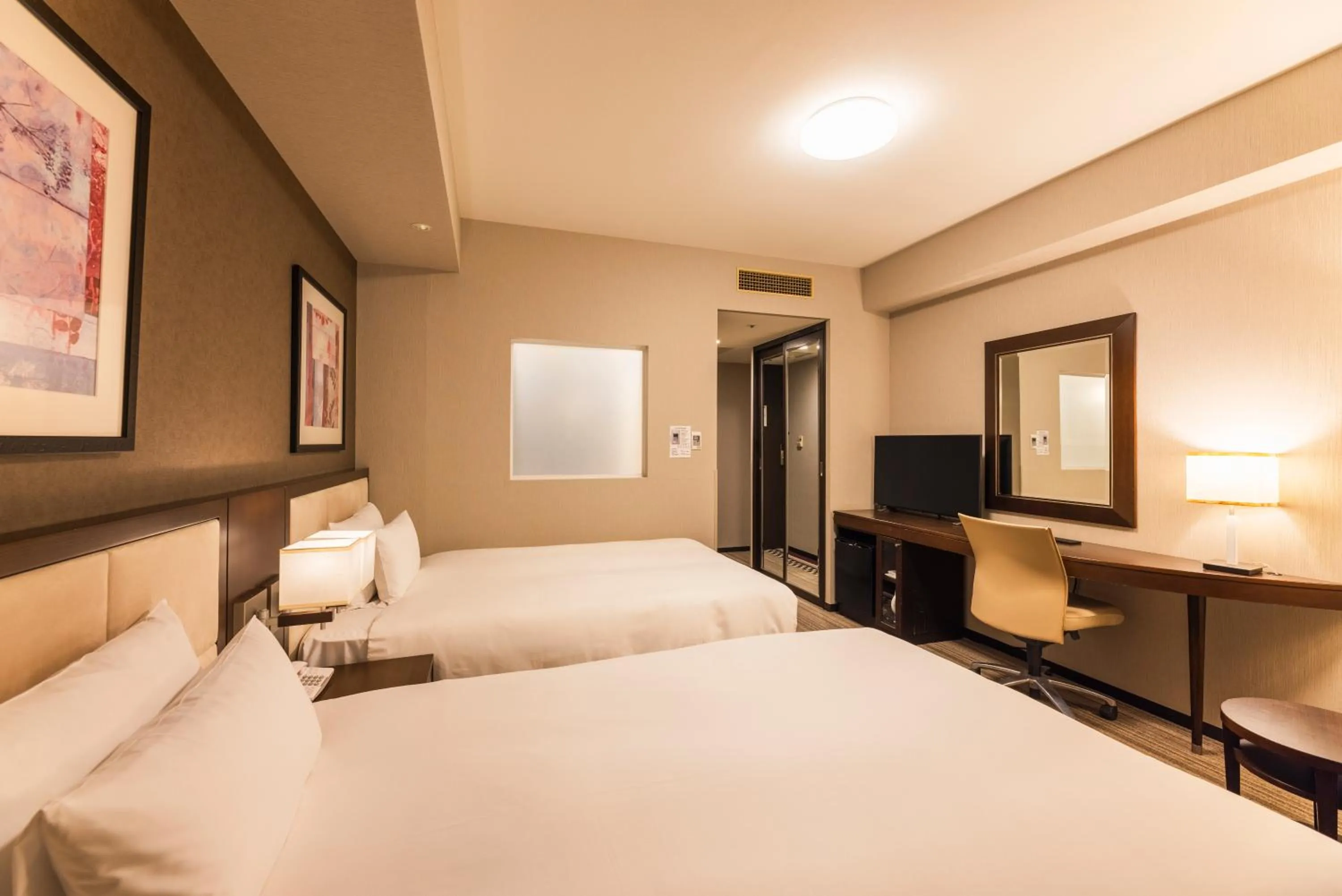 Bed in Hotel Sunroute Plaza Shinjuku