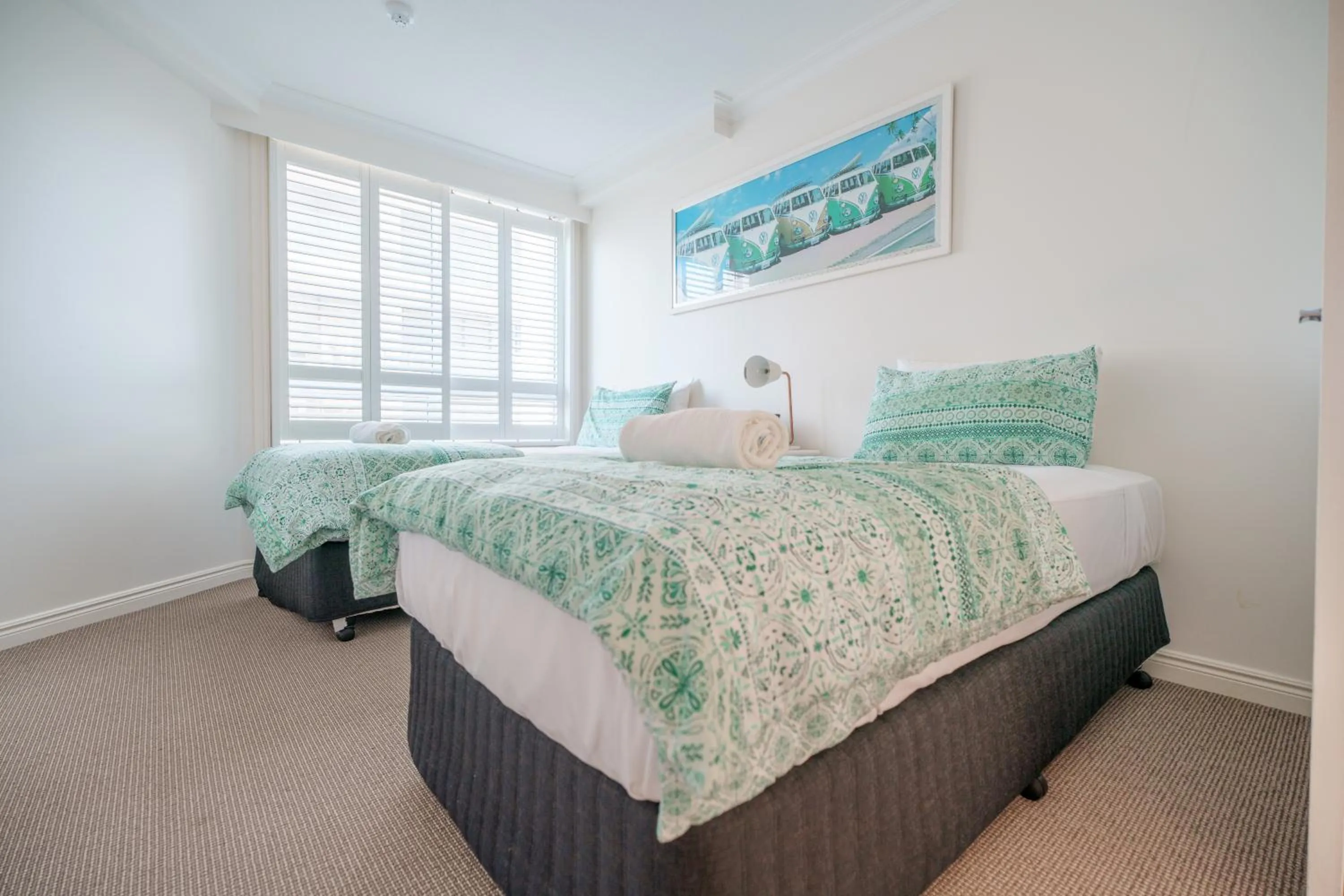 Bedroom, Bed in La Grande Apartments