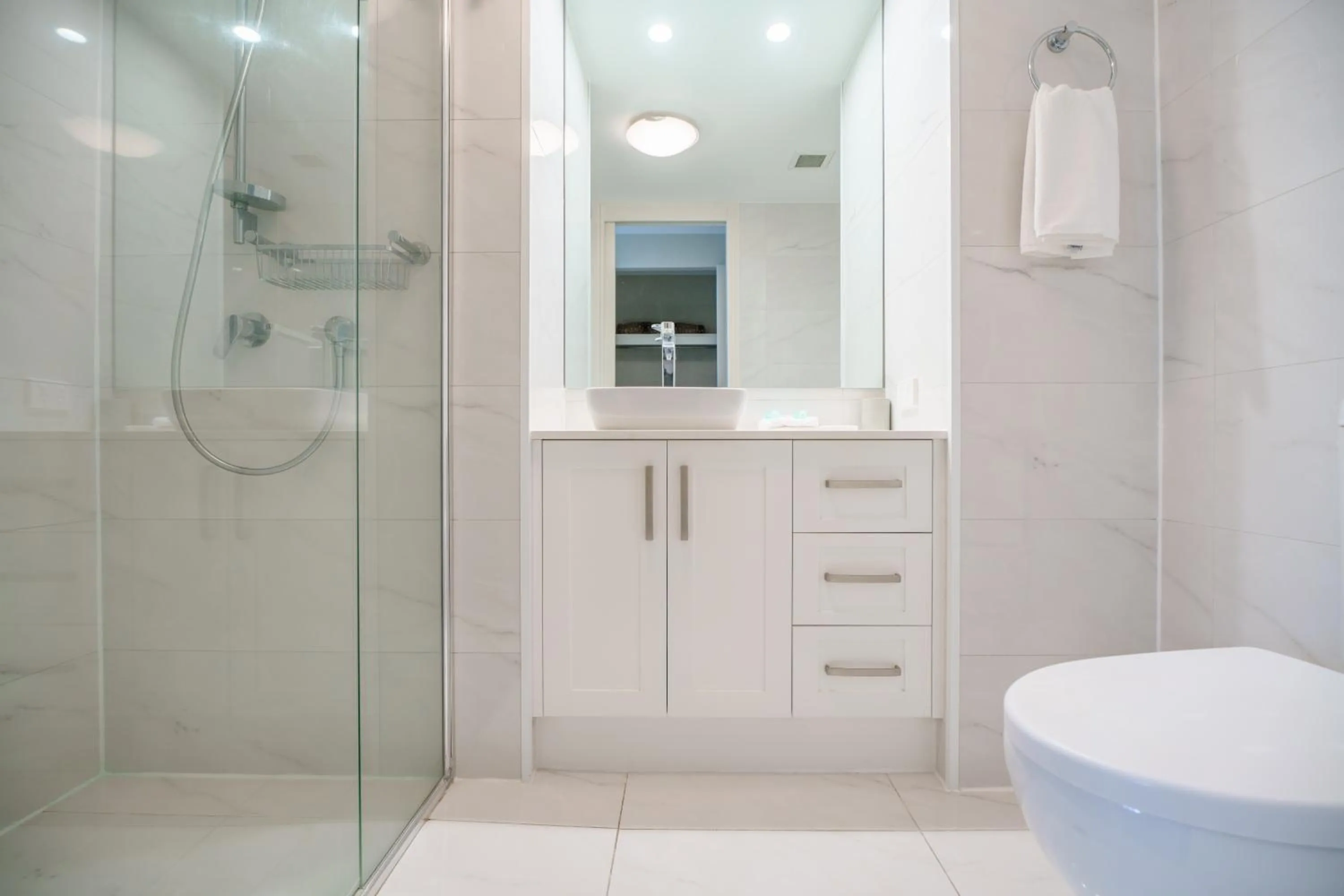 Bathroom in La Grande Apartments