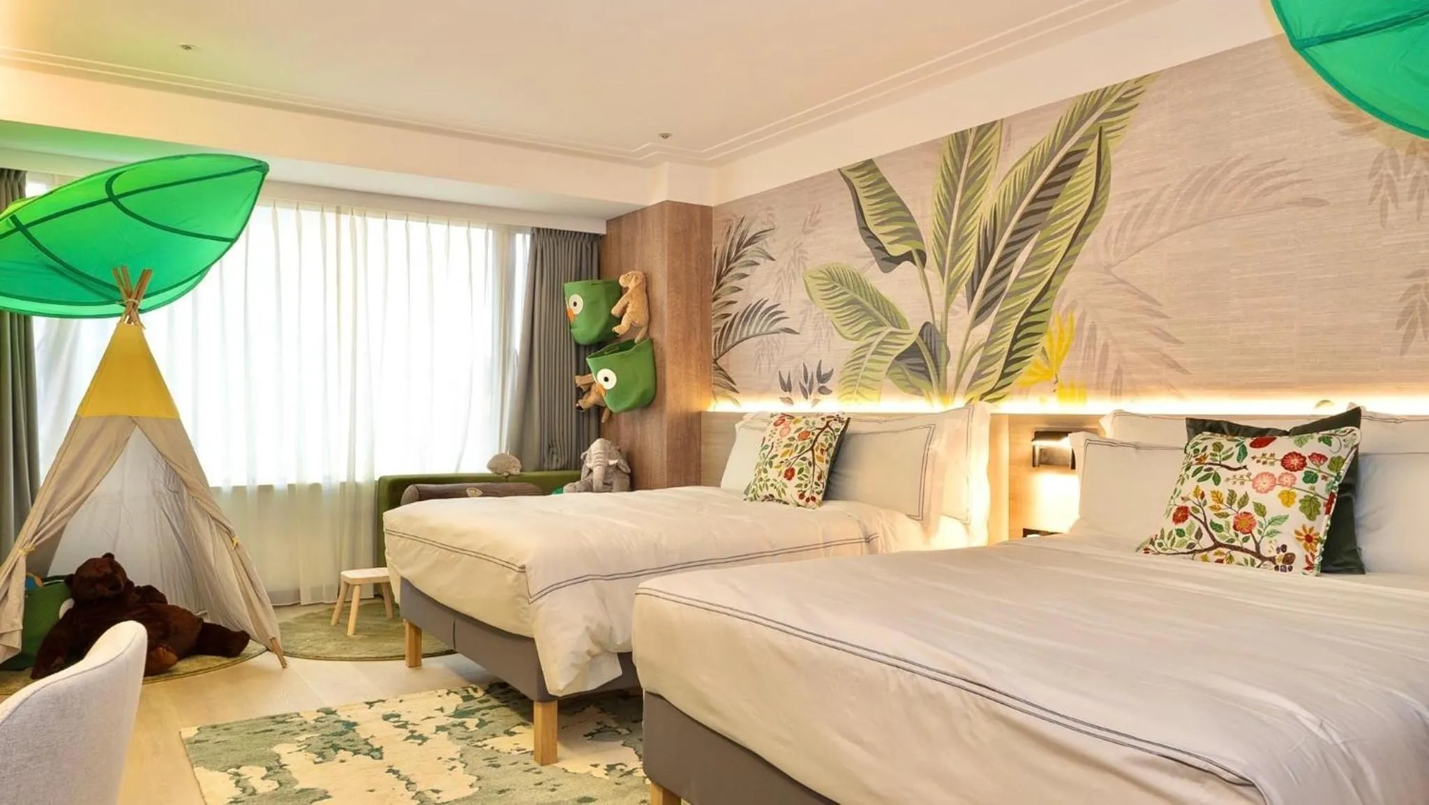 Bed in Fullon Poshtel Jhongli