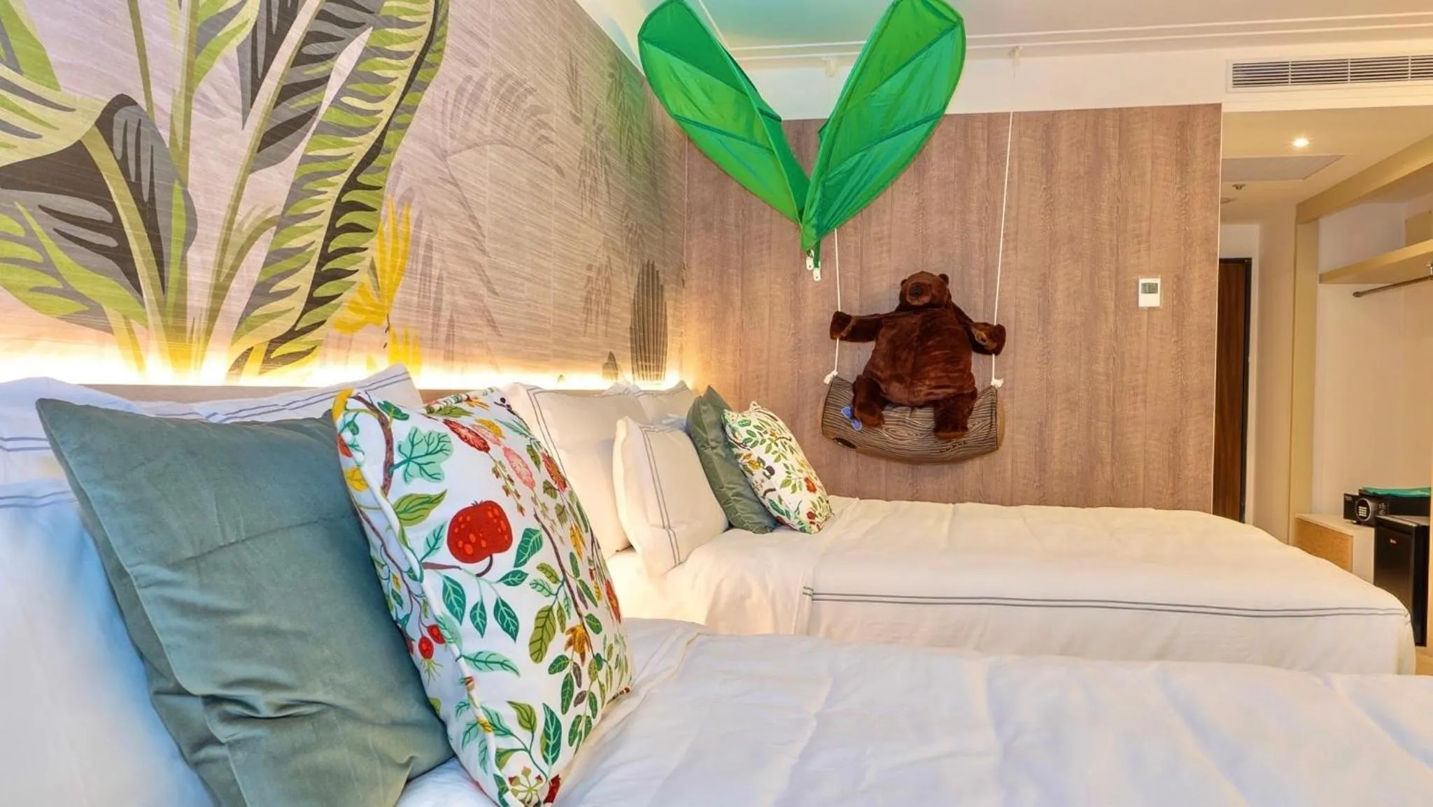 Bed in Fullon Poshtel Jhongli