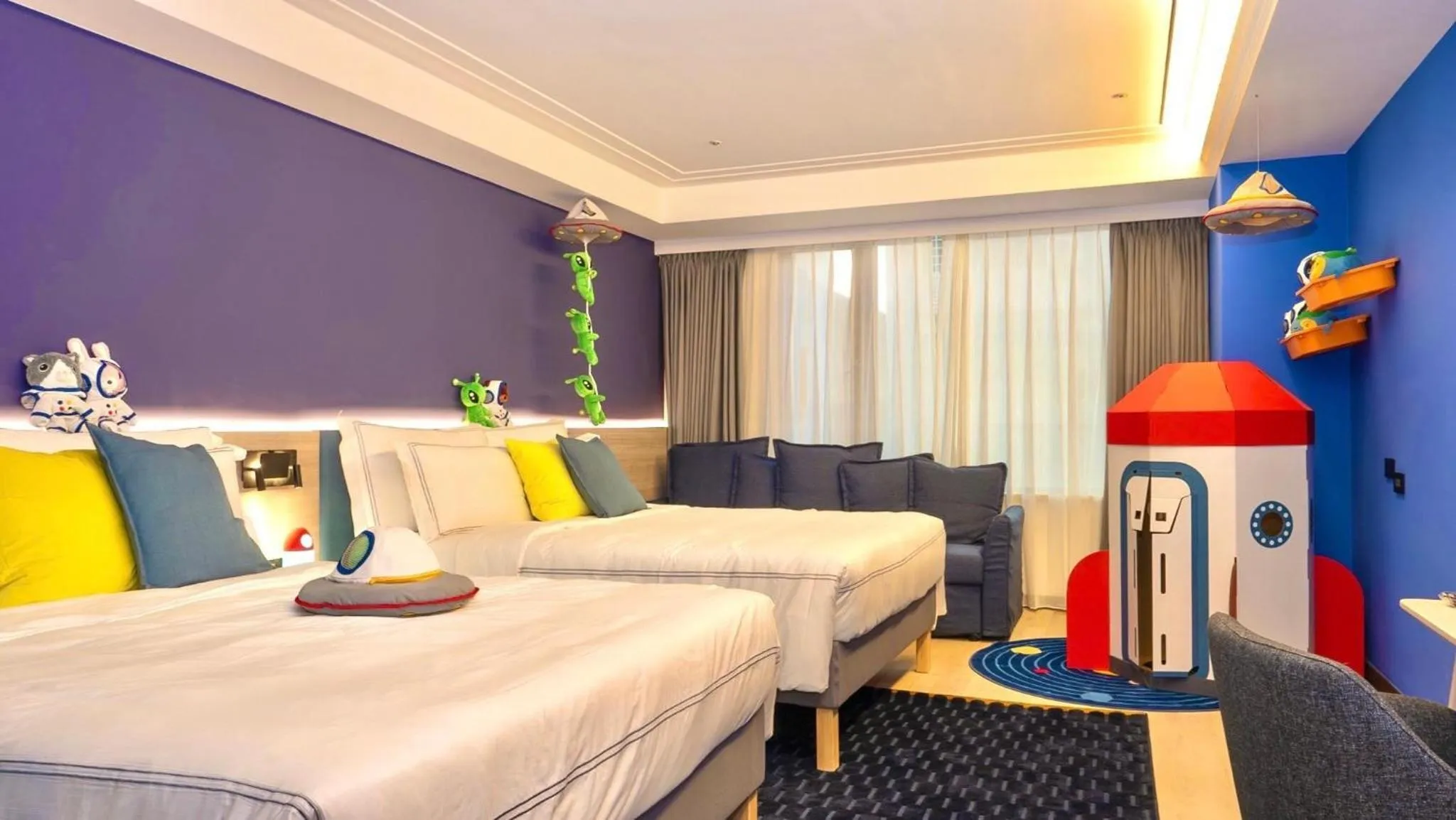 Bed in Fullon Poshtel Jhongli