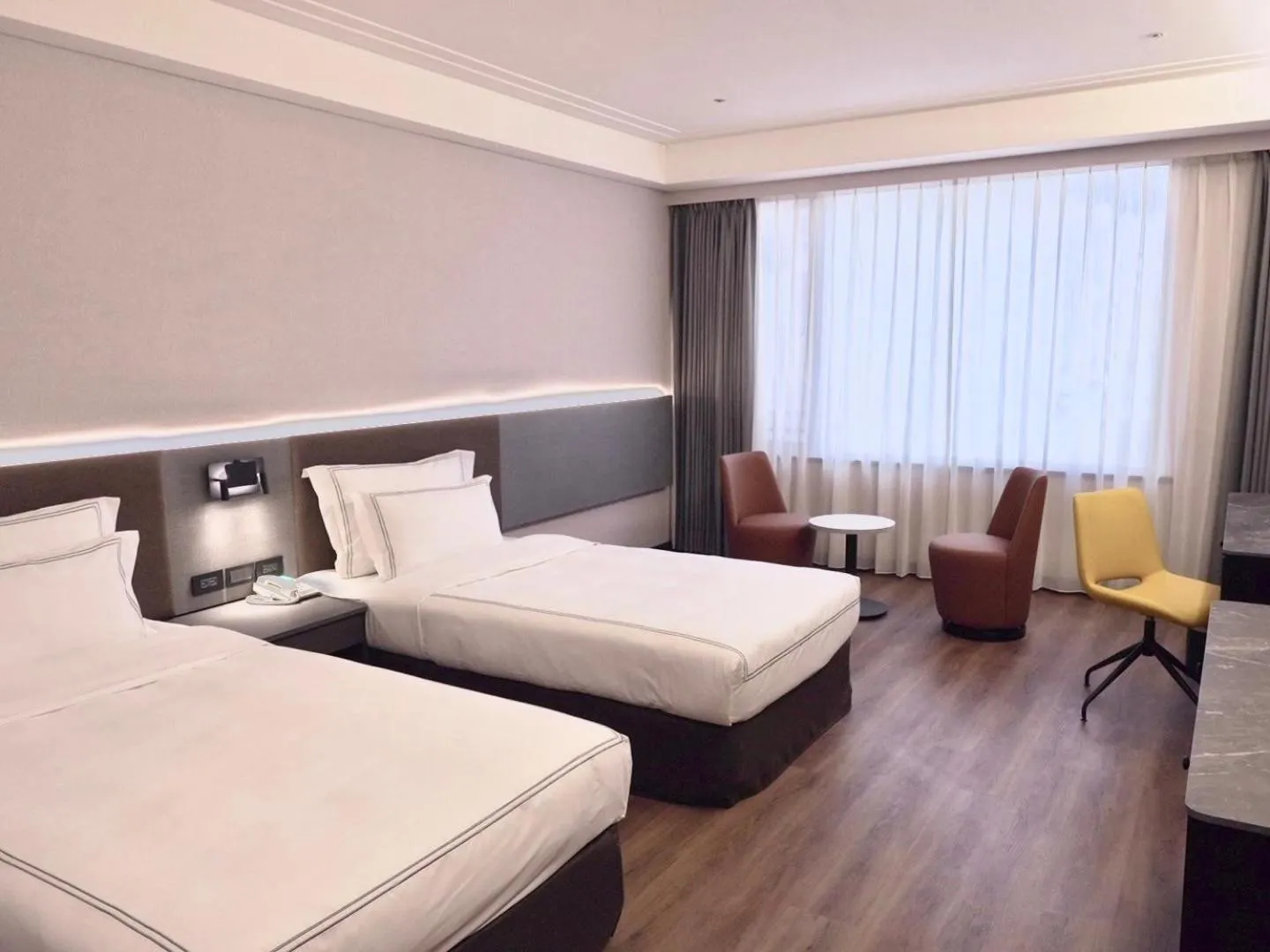 Bed in Fullon Poshtel Jhongli