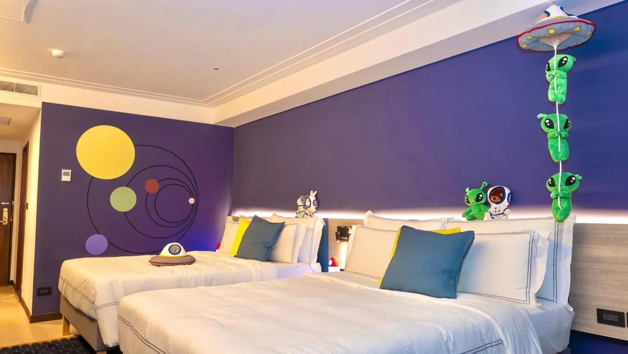 Bed in Fullon Poshtel Jhongli