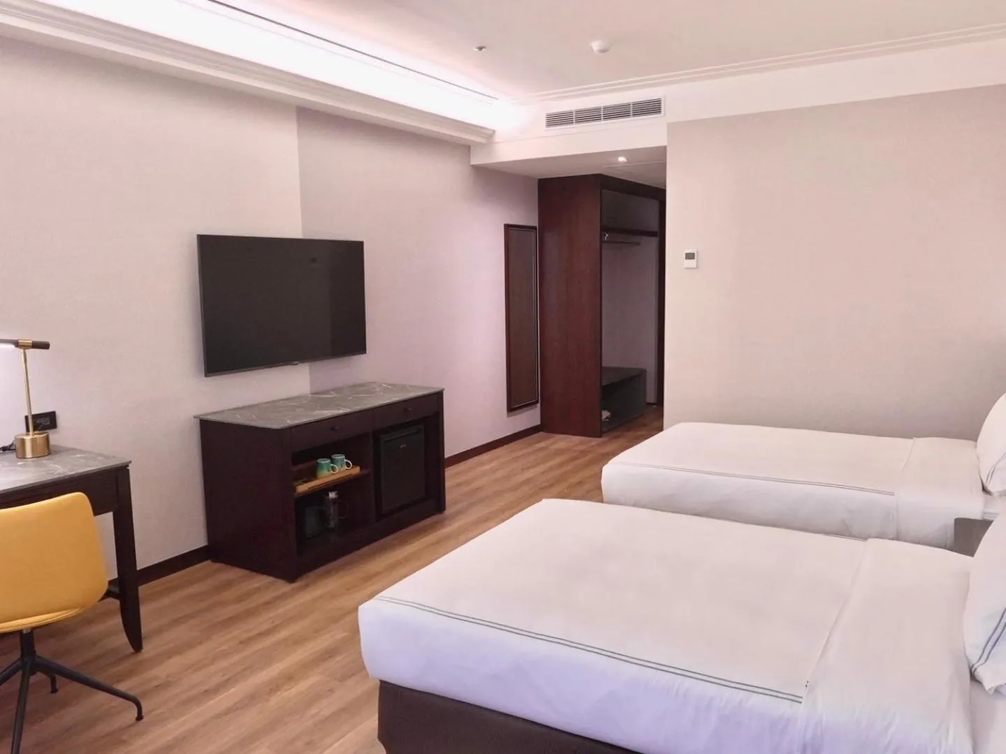 Bed in Fullon Poshtel Jhongli