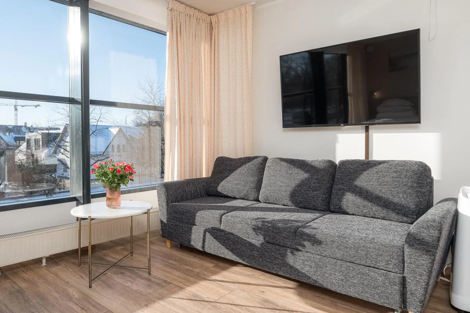 TV and multimedia in Hotel Tammsaare Full Automated Hotel