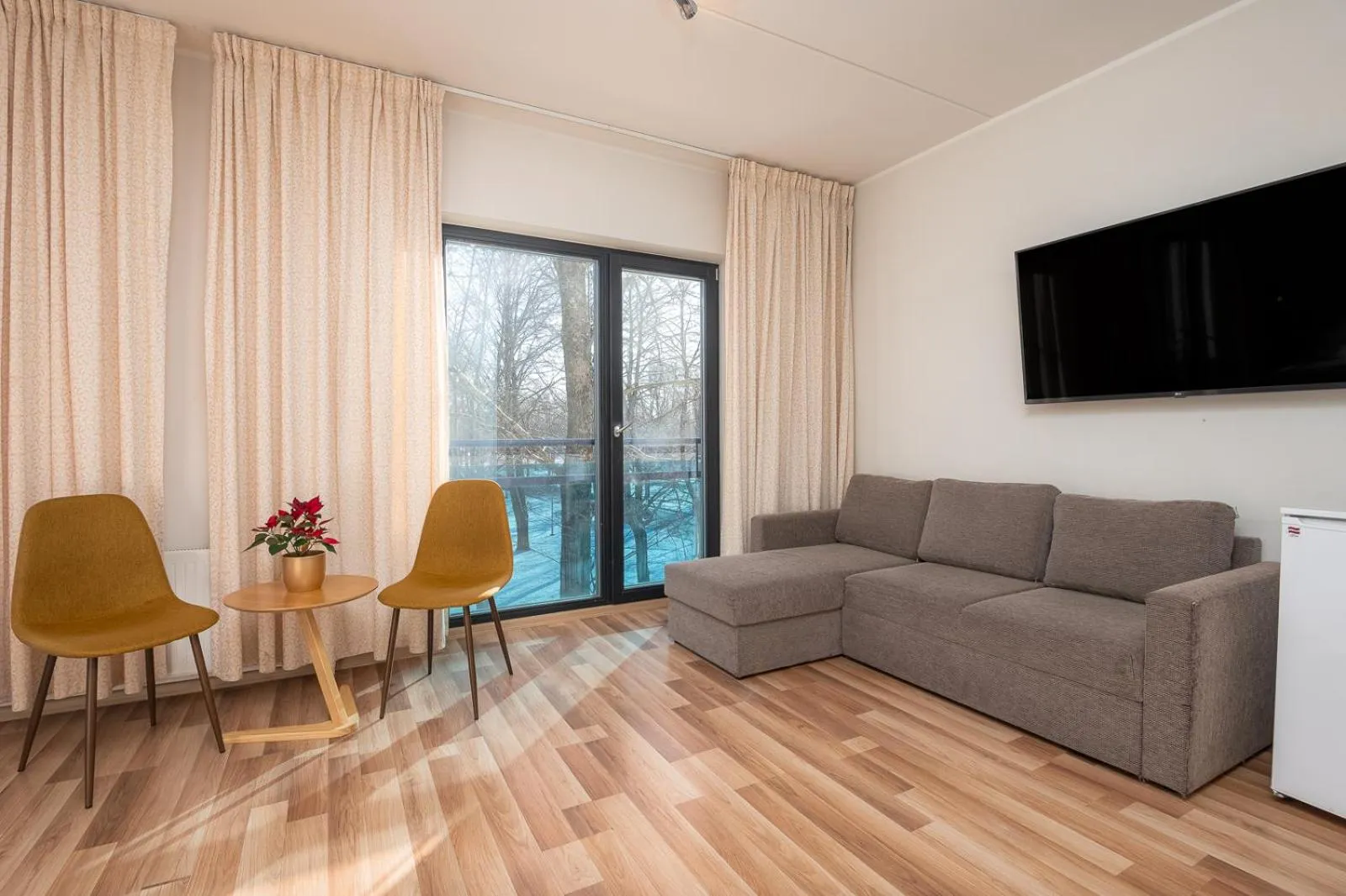 Seating area in Hotel Tammsaare Full Automated Hotel