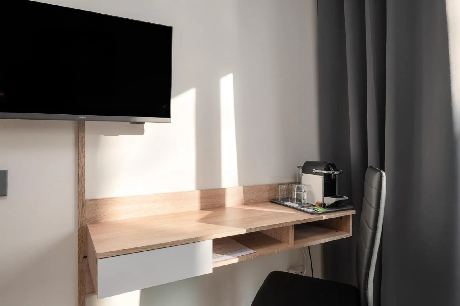 TV and multimedia in Hotel Tammsaare Full Automated Hotel