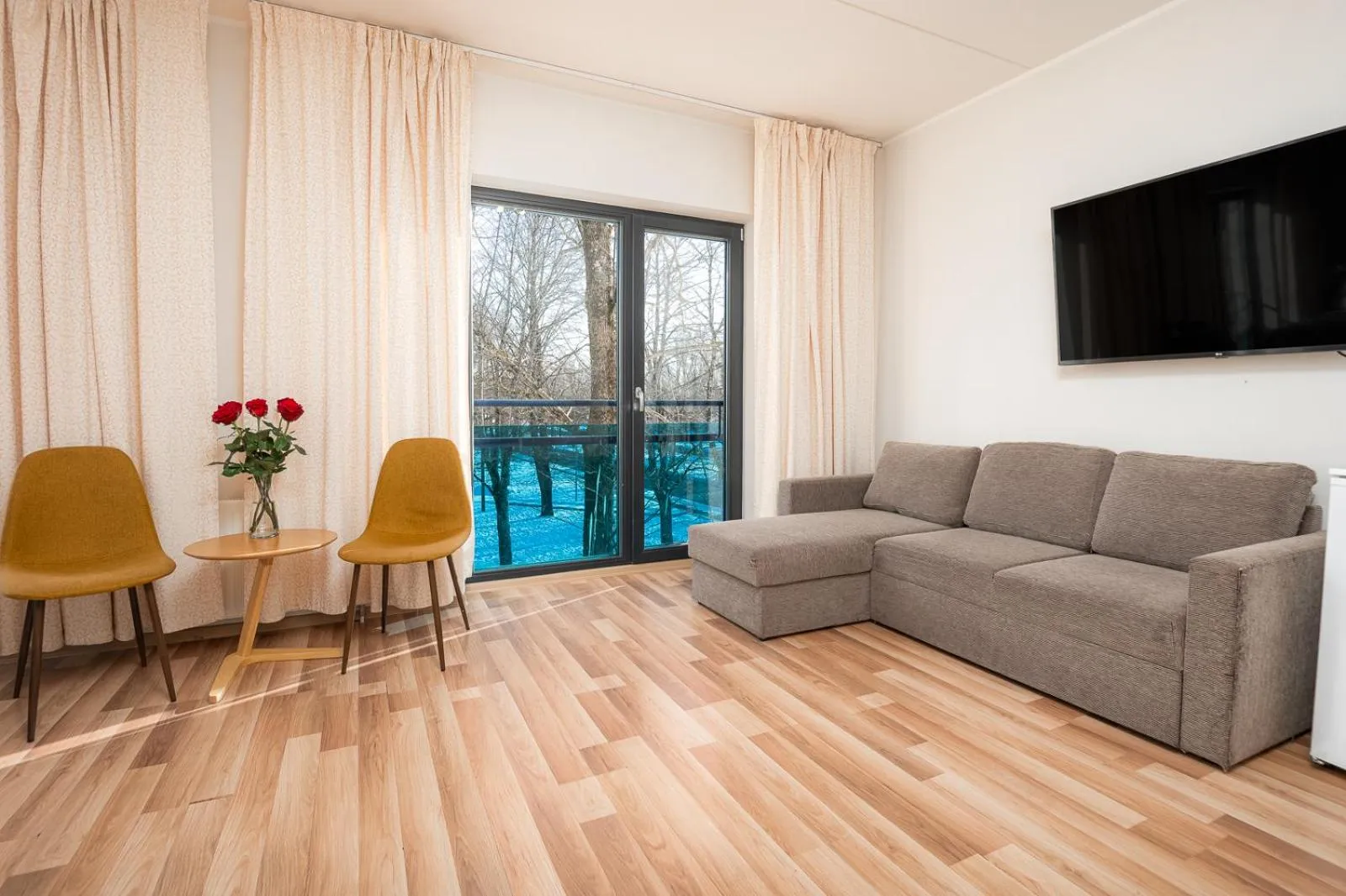 TV and multimedia in Hotel Tammsaare Full Automated Hotel