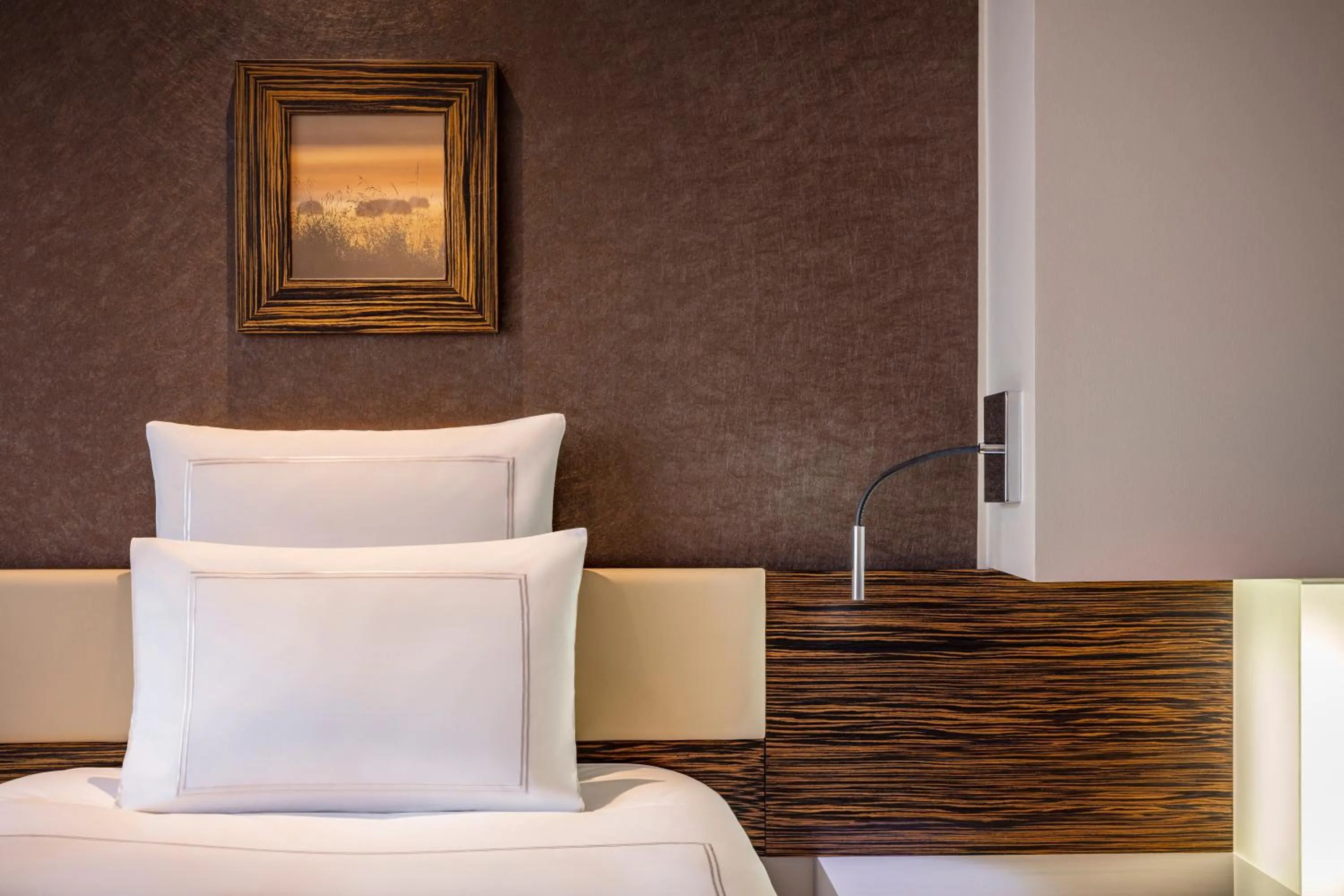 Bed in Swissotel Tallinn