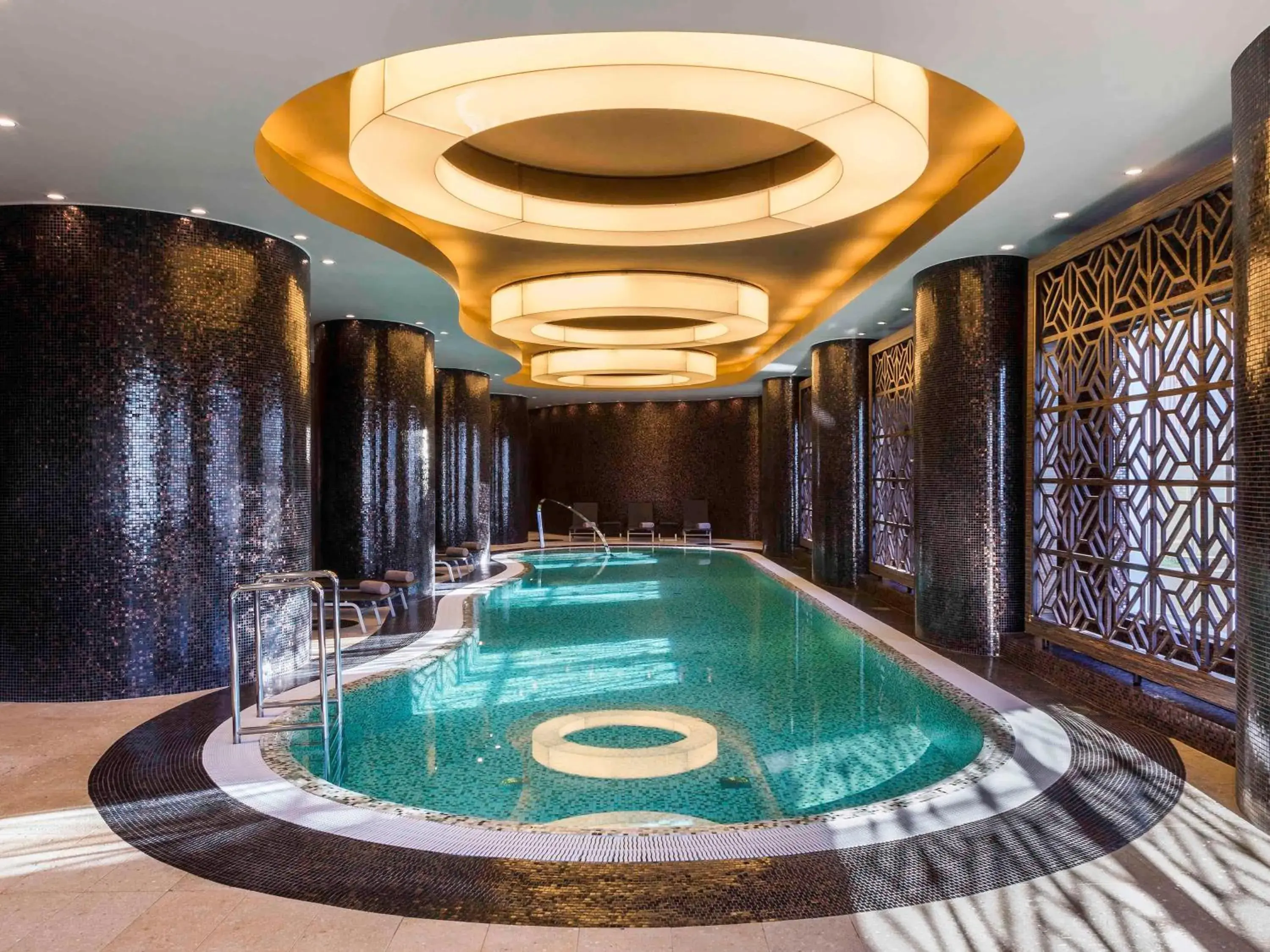 Pool view in Swissotel Tallinn Pool view in Swissotel Tallinn