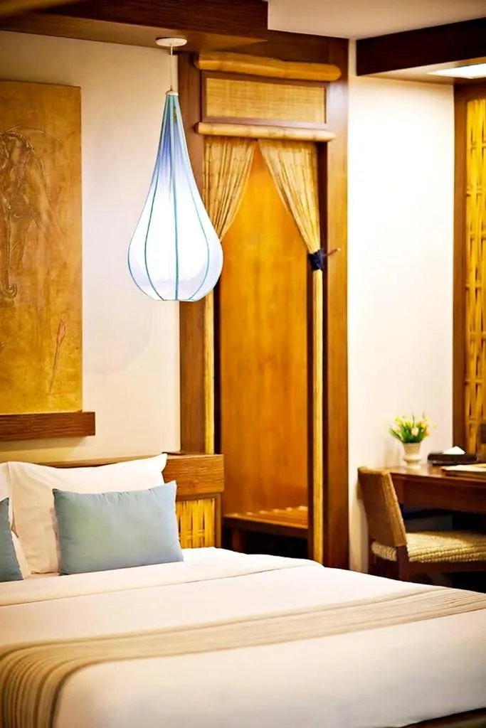 Bed in Sibsan Resort & Spa Maetaeng Chiang Mai