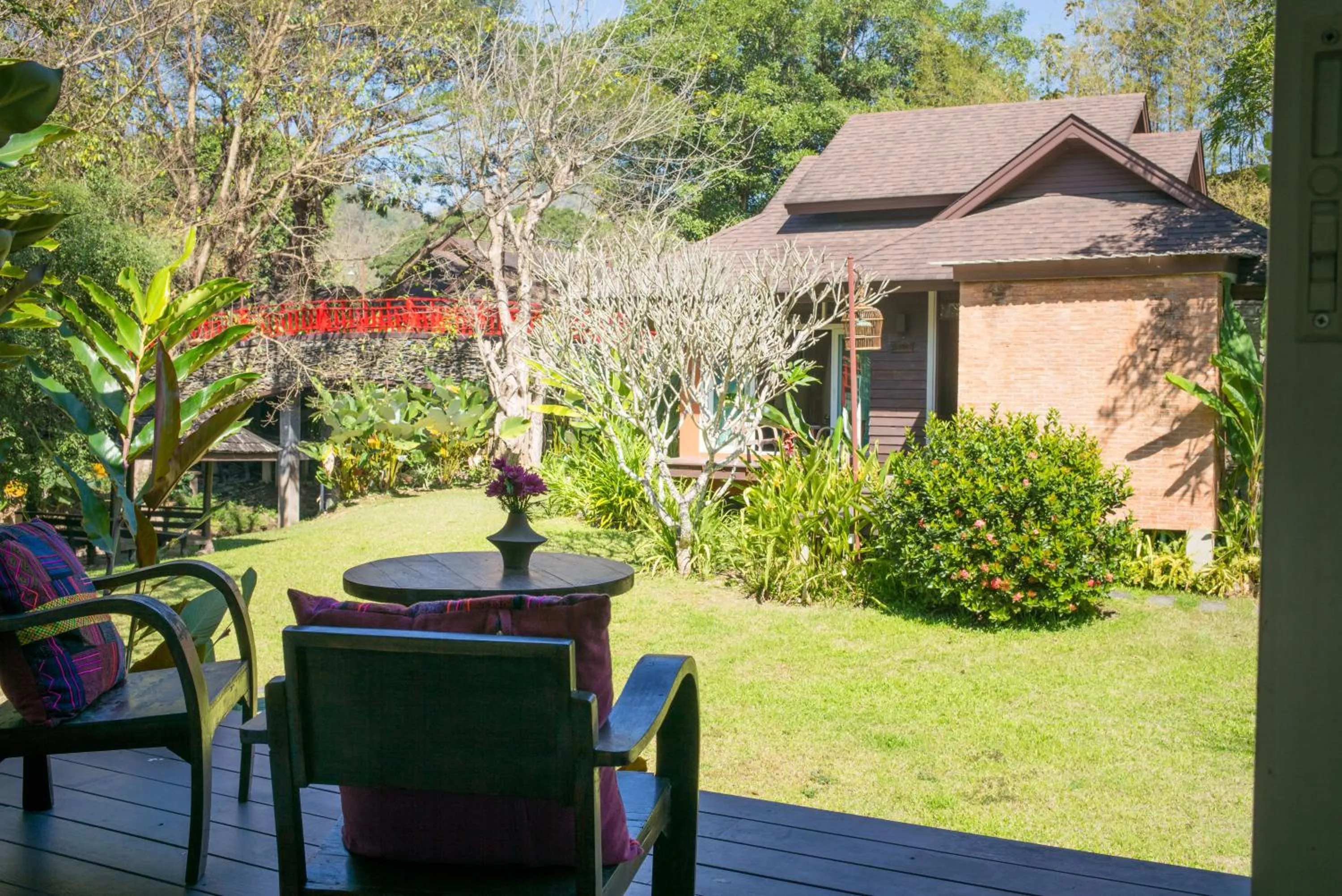 Garden in Sibsan Resort & Spa Maetaeng Chiang Mai