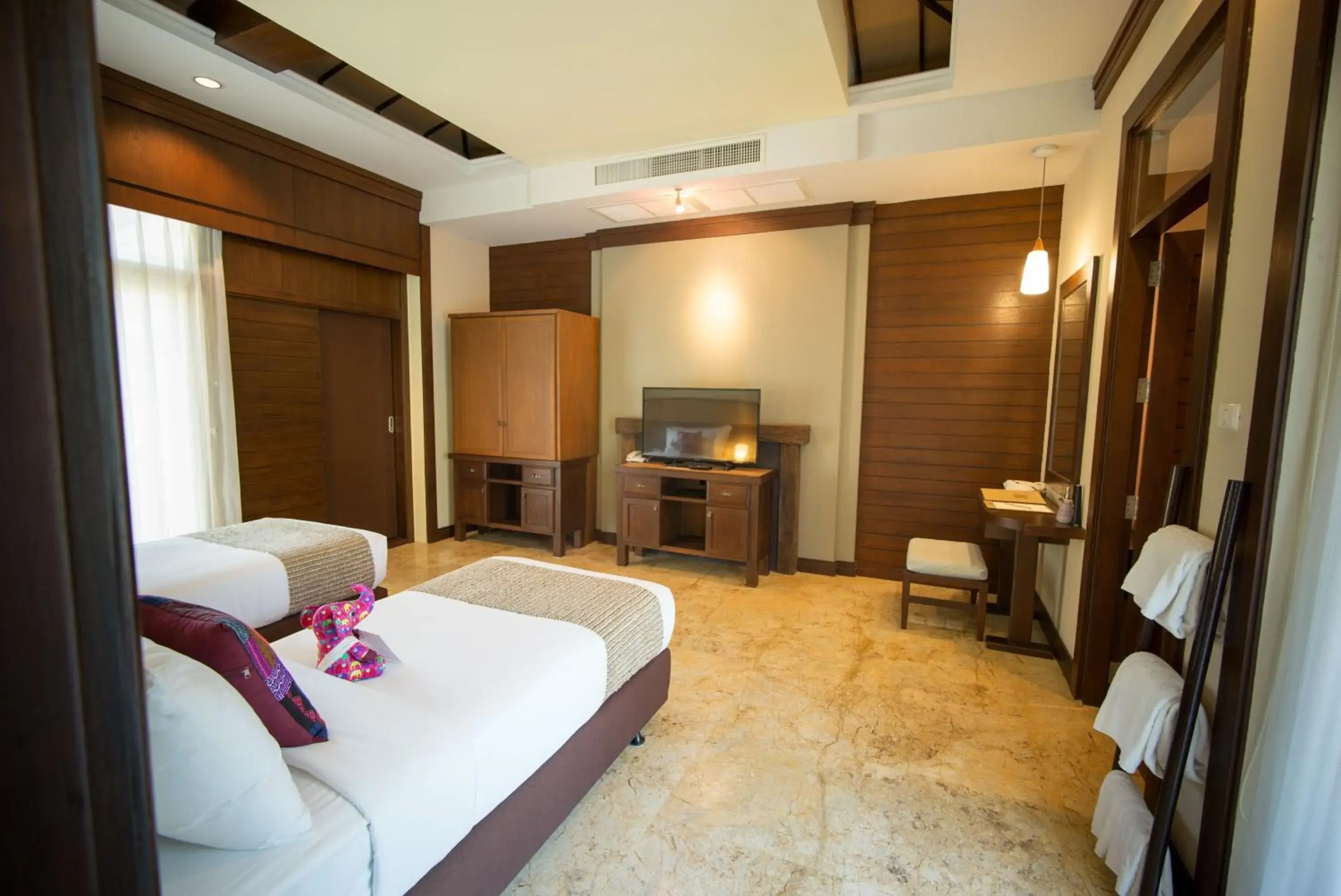 Bedroom, Bed in Sibsan Resort & Spa Maetaeng Chiang Mai Bedroom, Bed in Sibsan Resort & Spa Maetaeng Chiang Mai