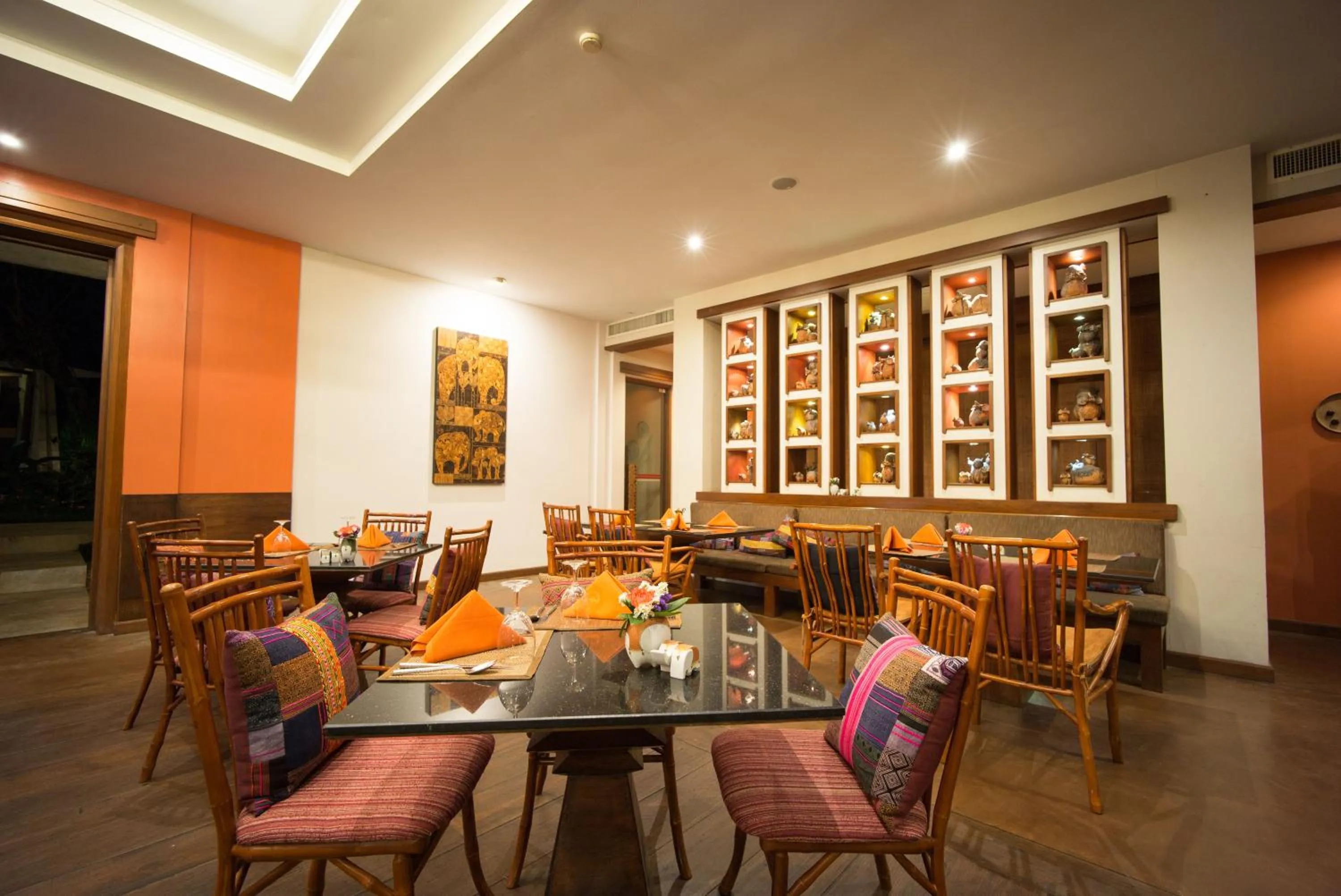 Buffet breakfast in Sibsan Resort & Spa Maetaeng Chiang Mai