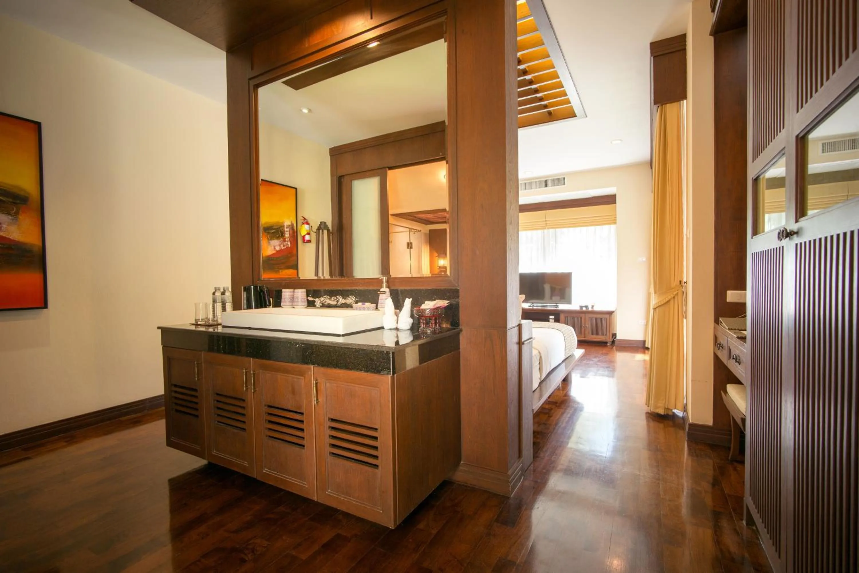 Bathroom in Sibsan Resort & Spa Maetaeng Chiang Mai