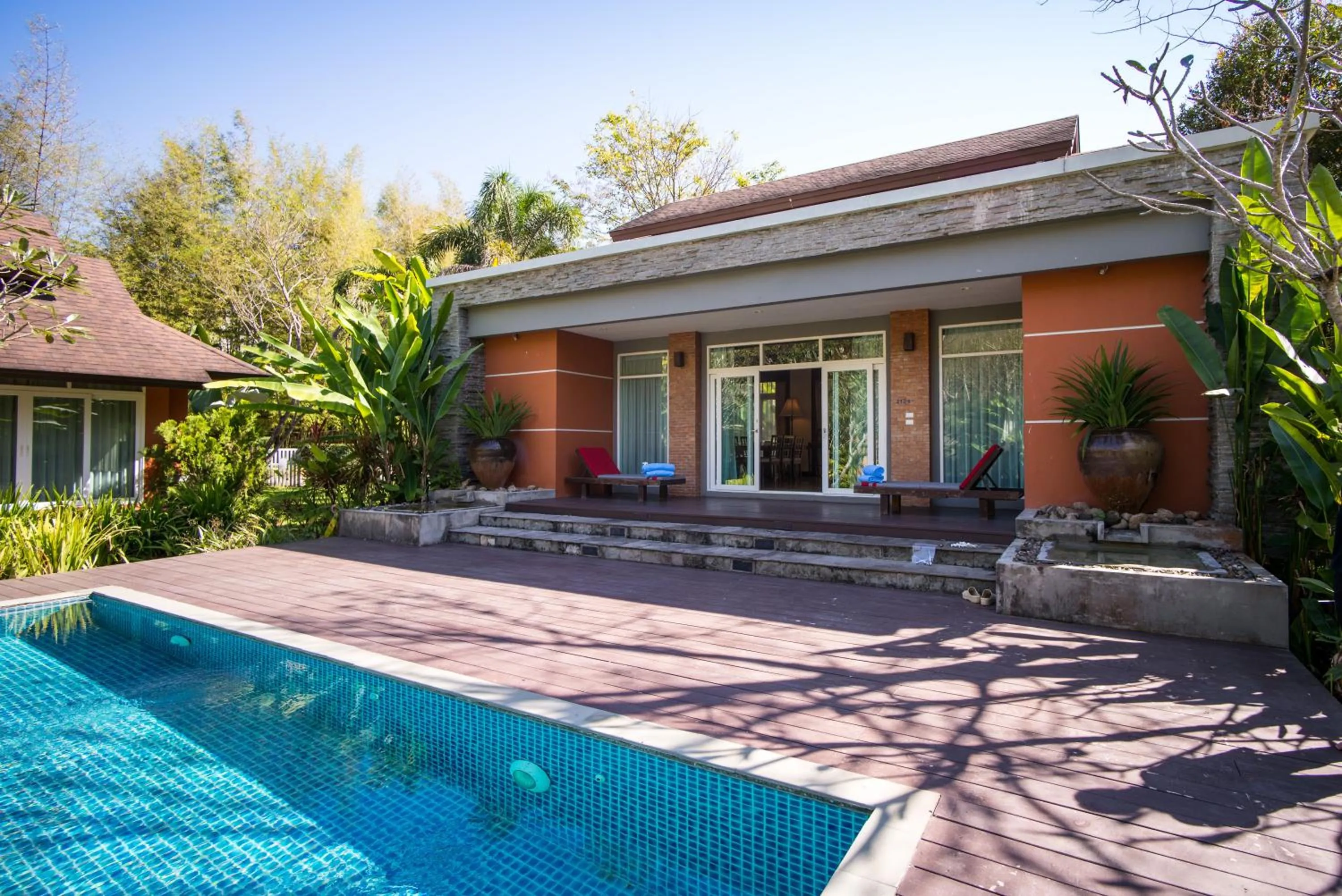 Property building in Sibsan Resort & Spa Maetaeng Chiang Mai