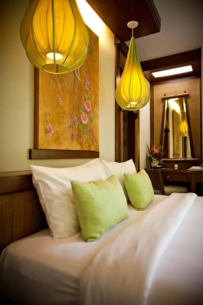 Bed in Sibsan Resort & Spa Maetaeng Chiang Mai