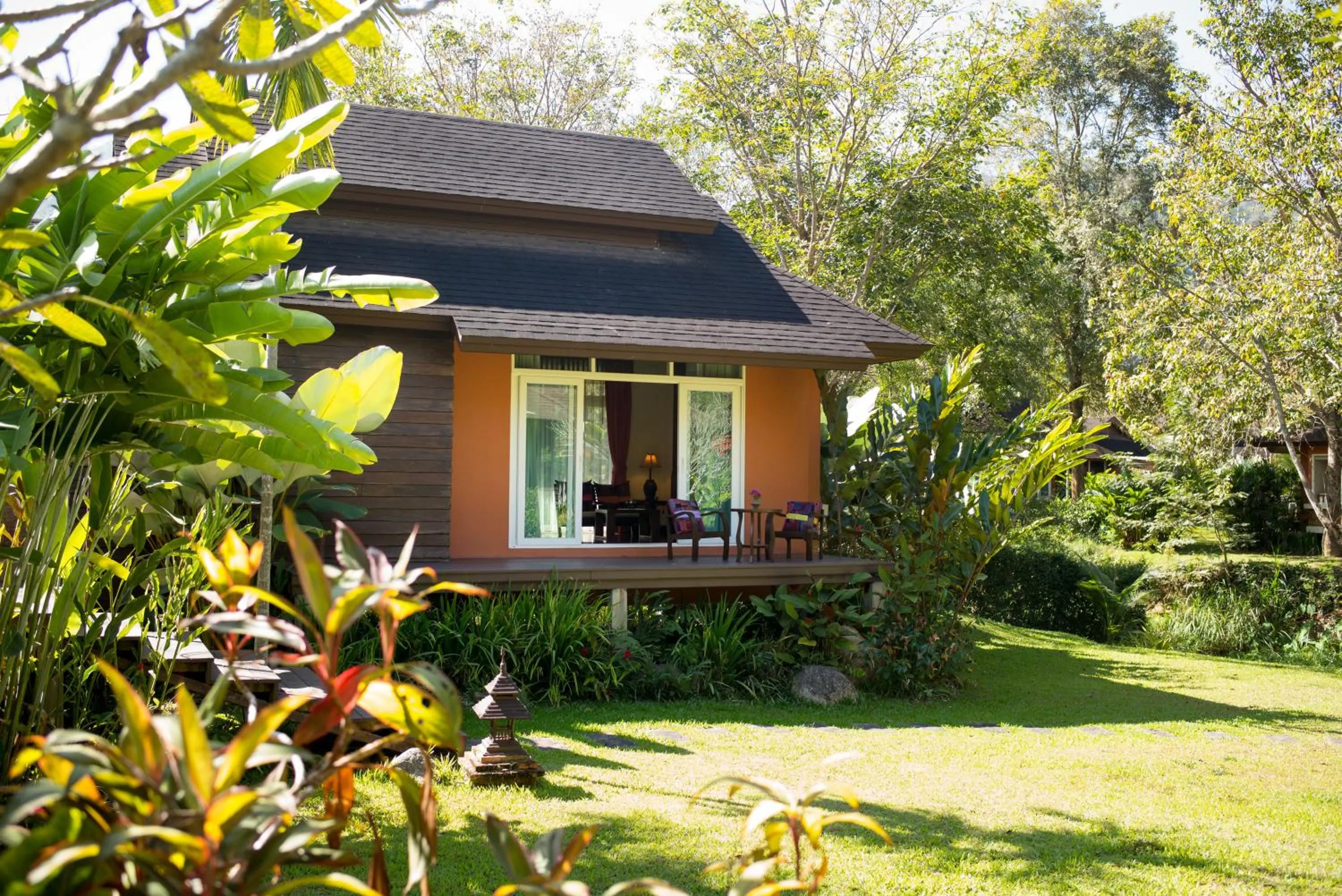 Property building in Sibsan Resort & Spa Maetaeng Chiang Mai