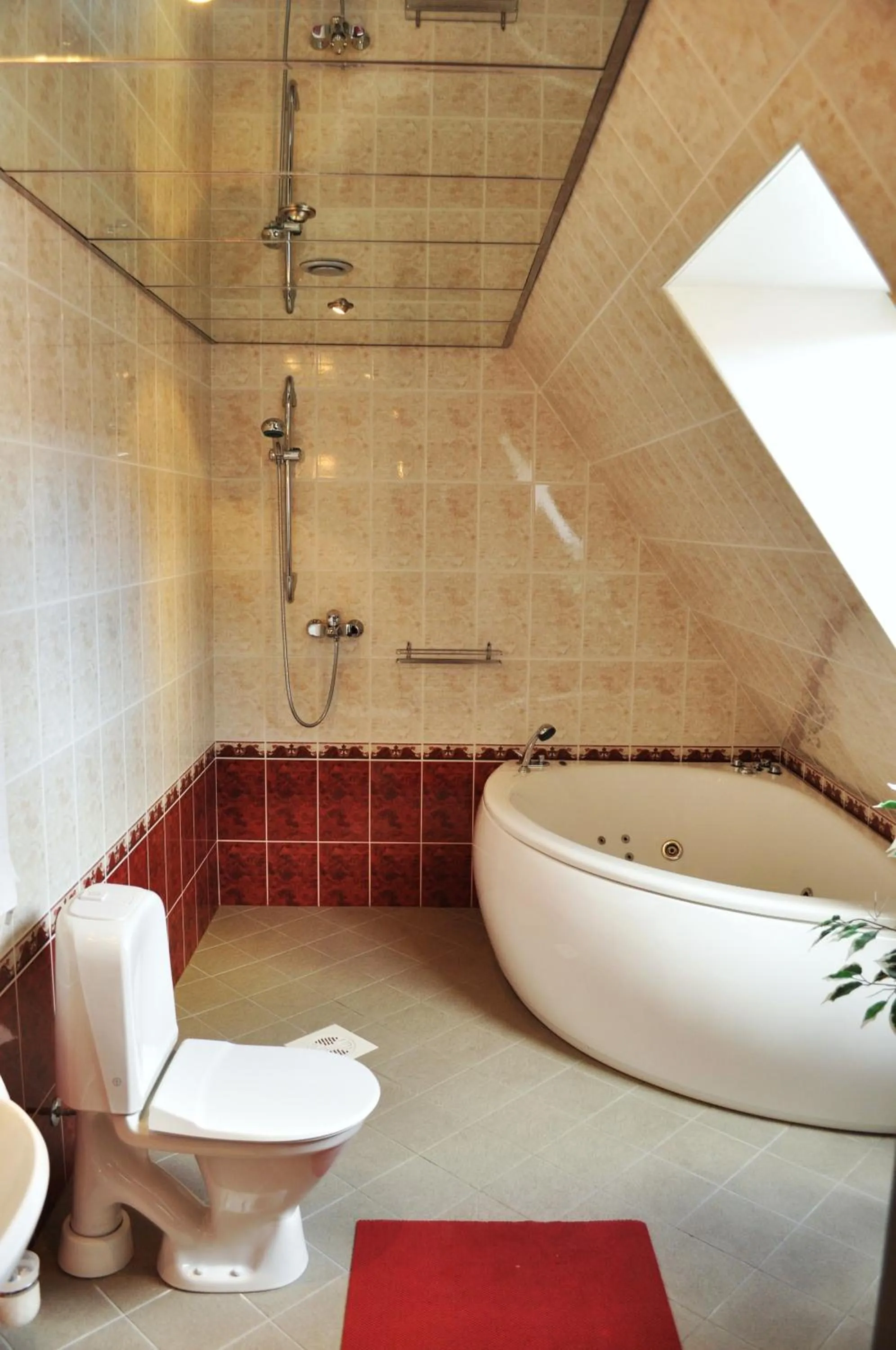 Shower in St. Peterburg