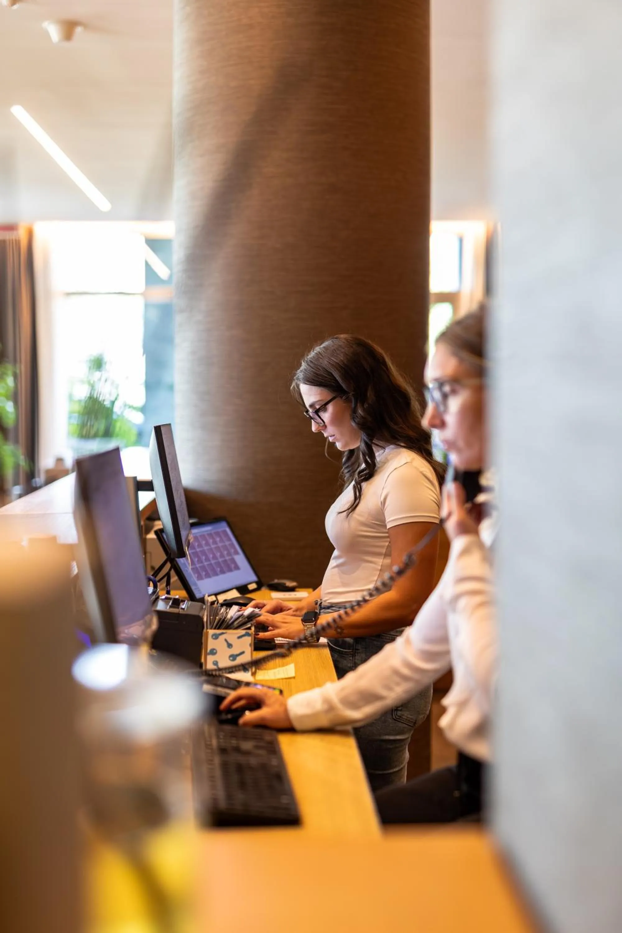 Lobby or reception in HSM Hotel San Martino