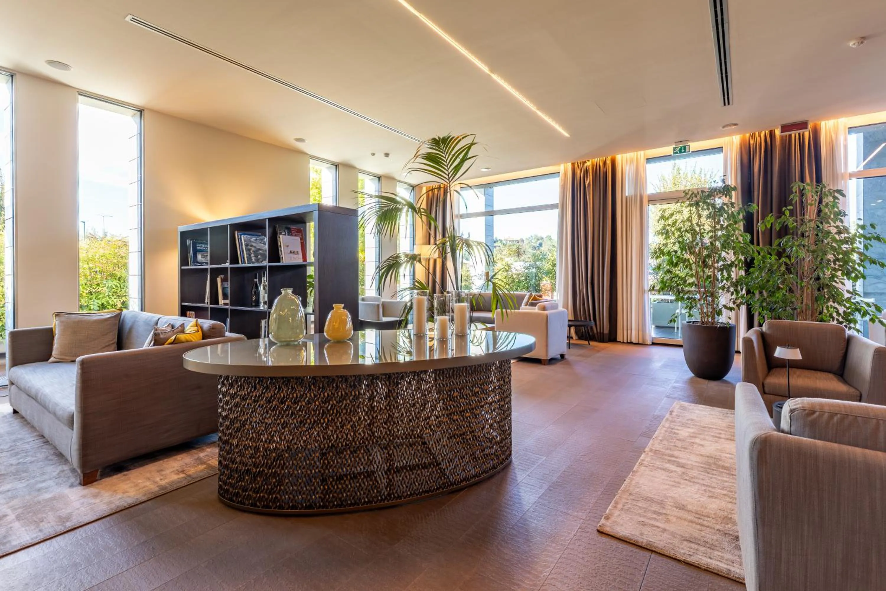 Lobby or reception in HSM Hotel San Martino