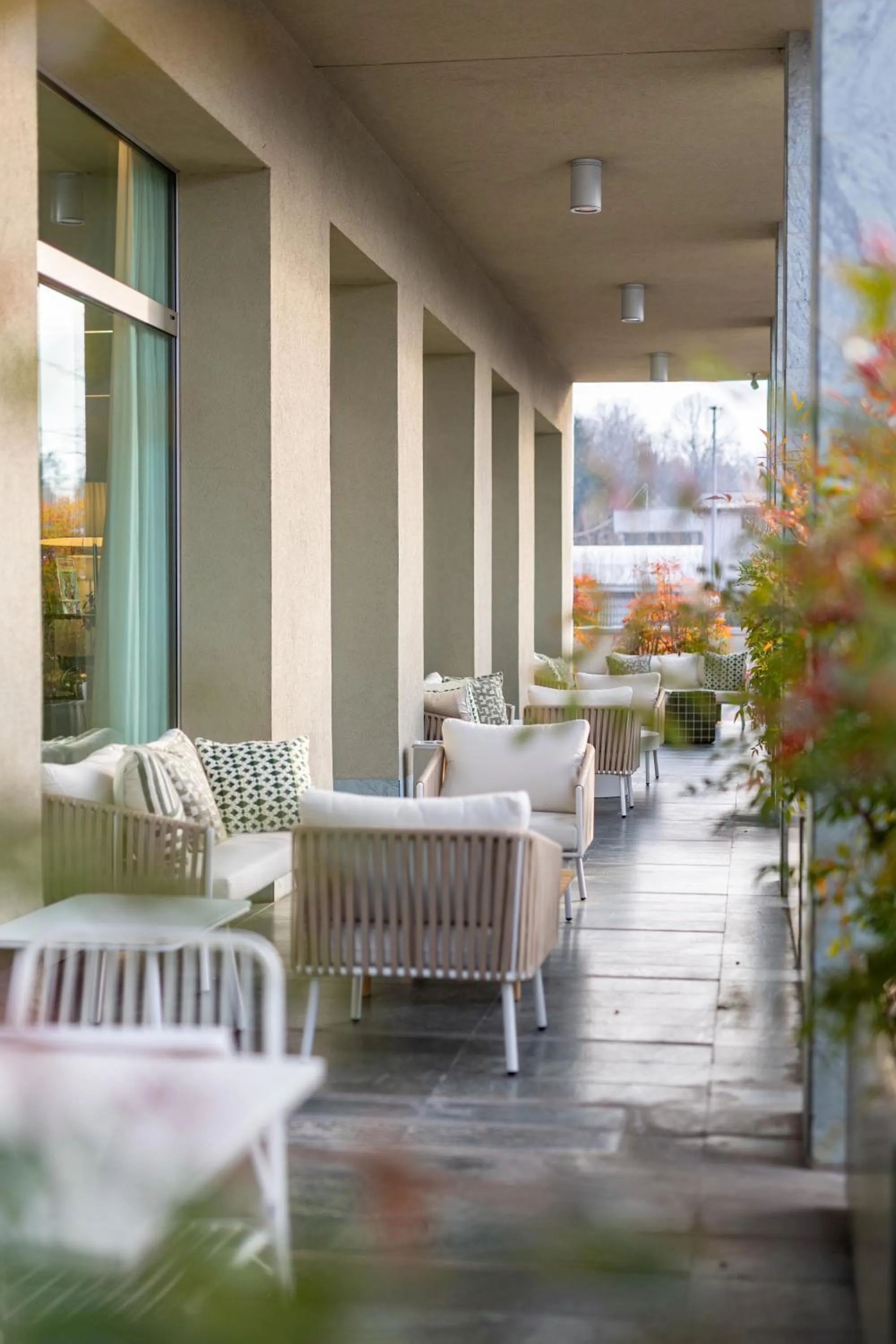 Patio in HSM Hotel San Martino