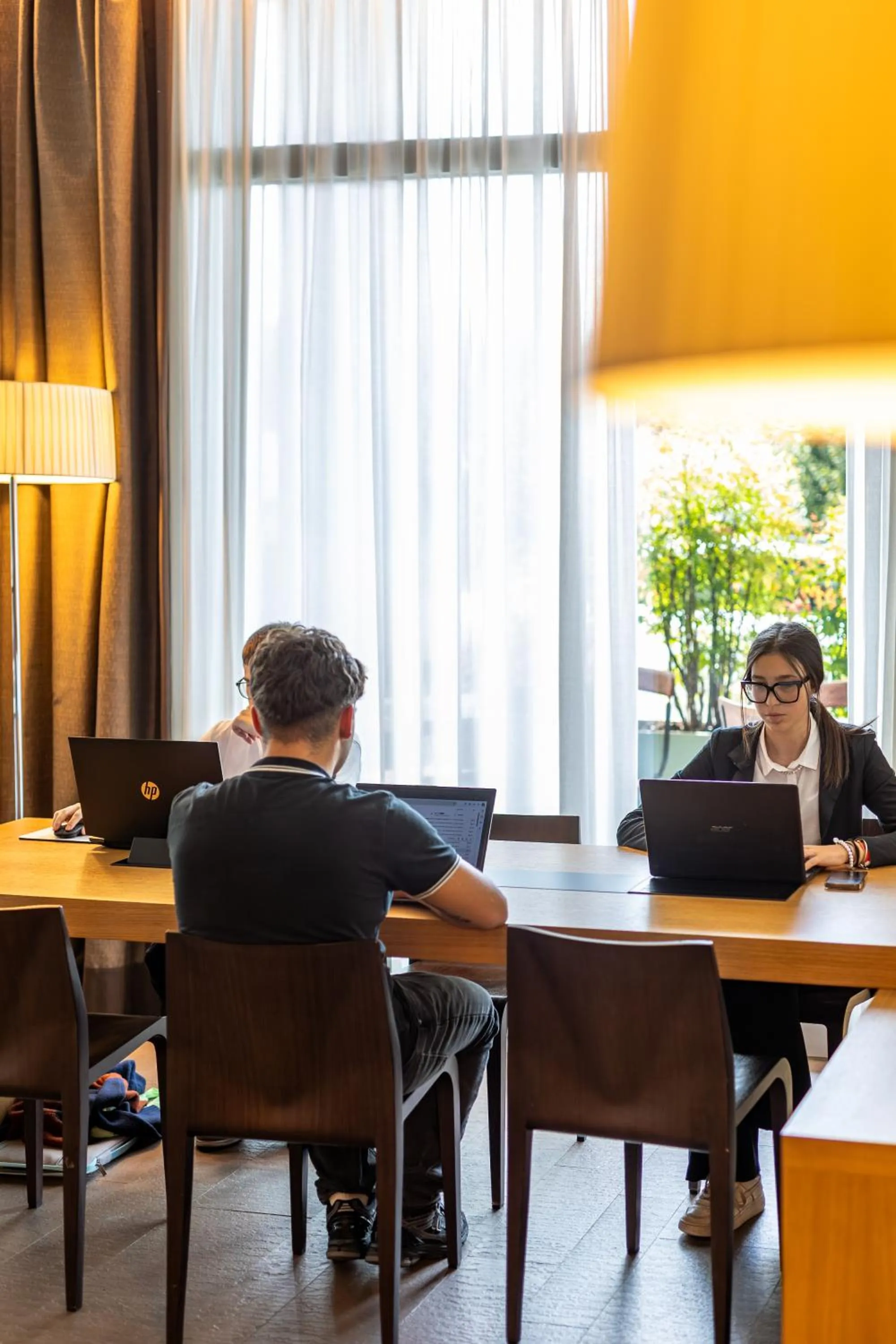 Seating area in HSM Hotel San Martino