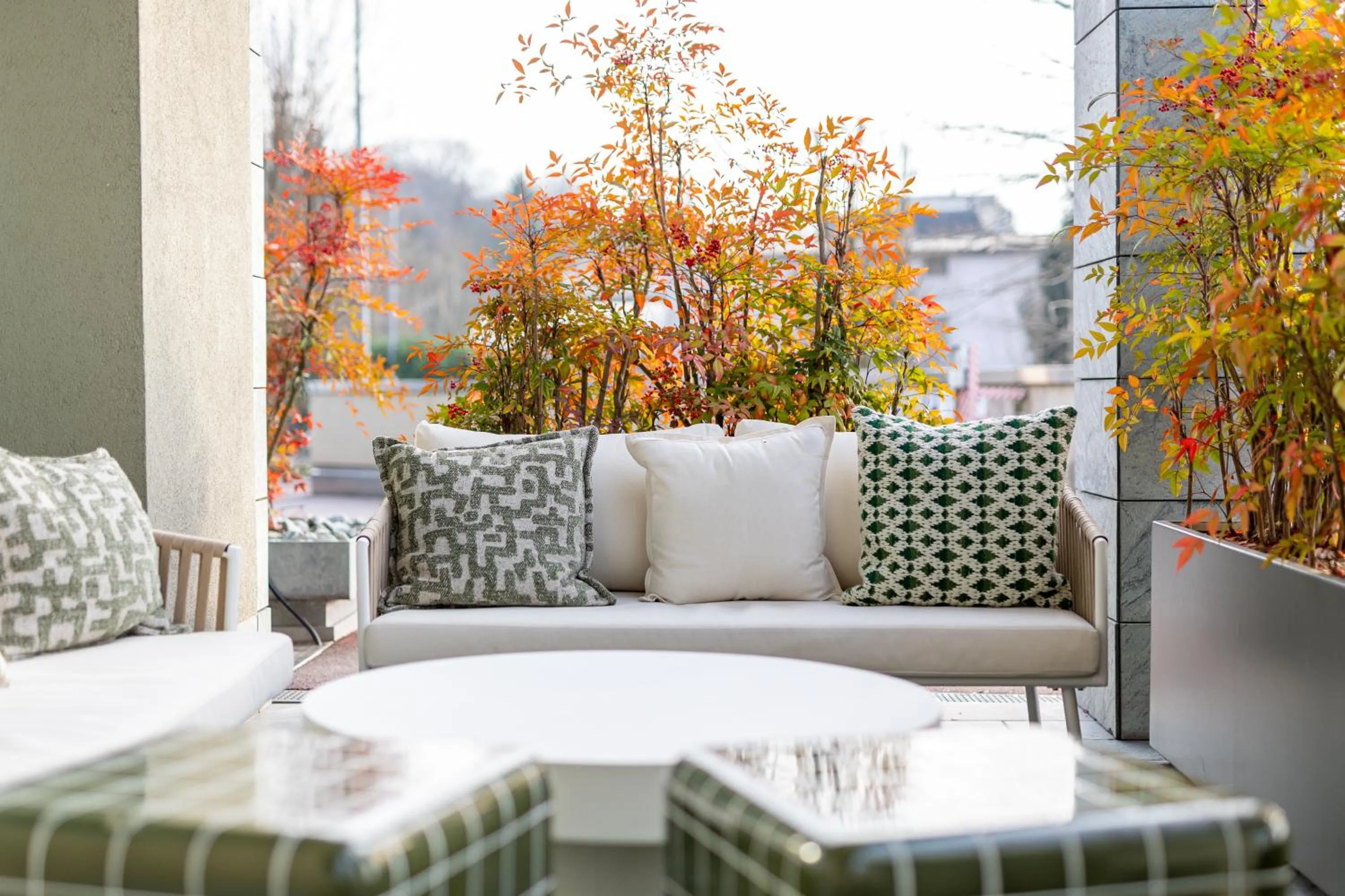 Patio in HSM Hotel San Martino