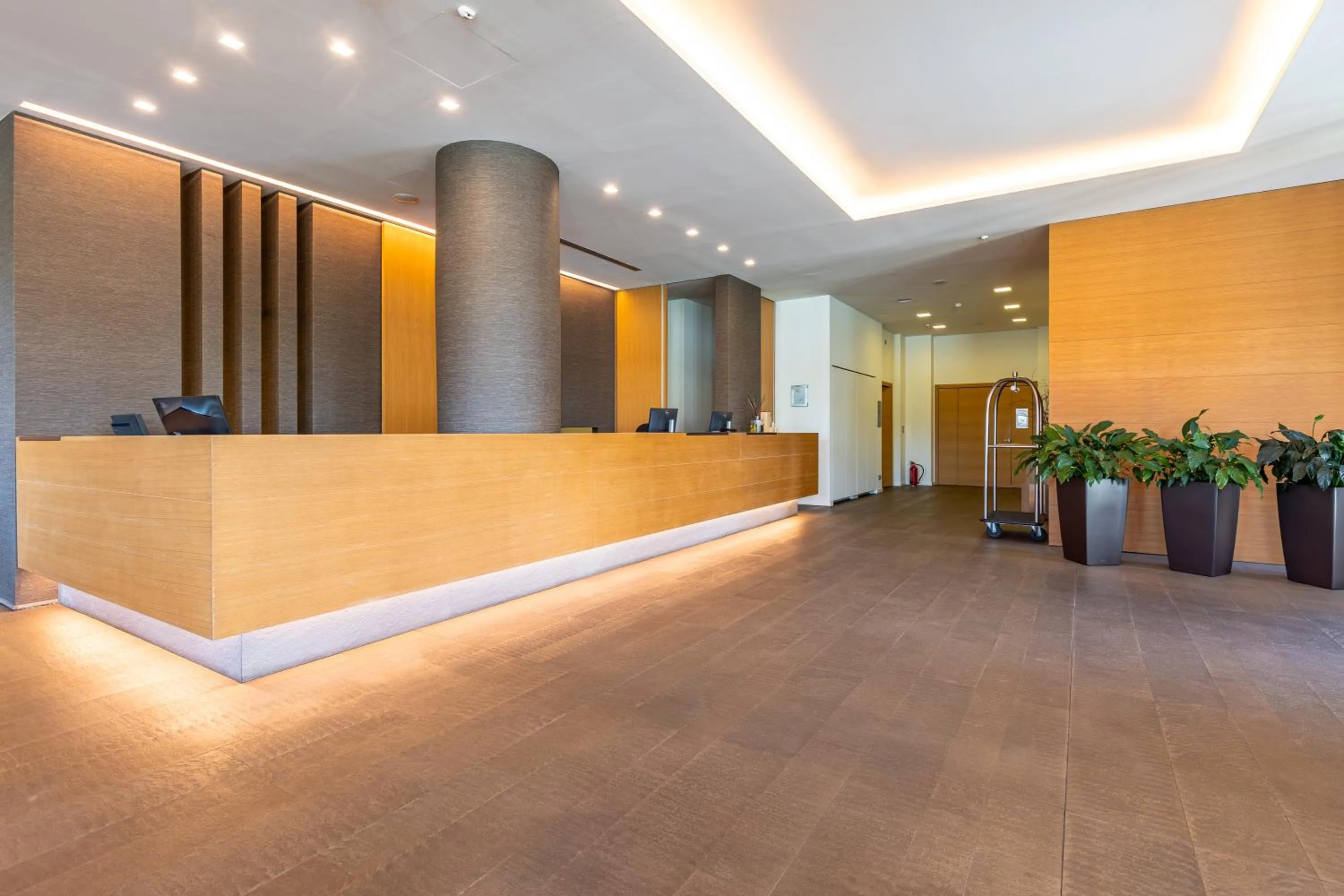 Lobby or reception in HSM Hotel San Martino