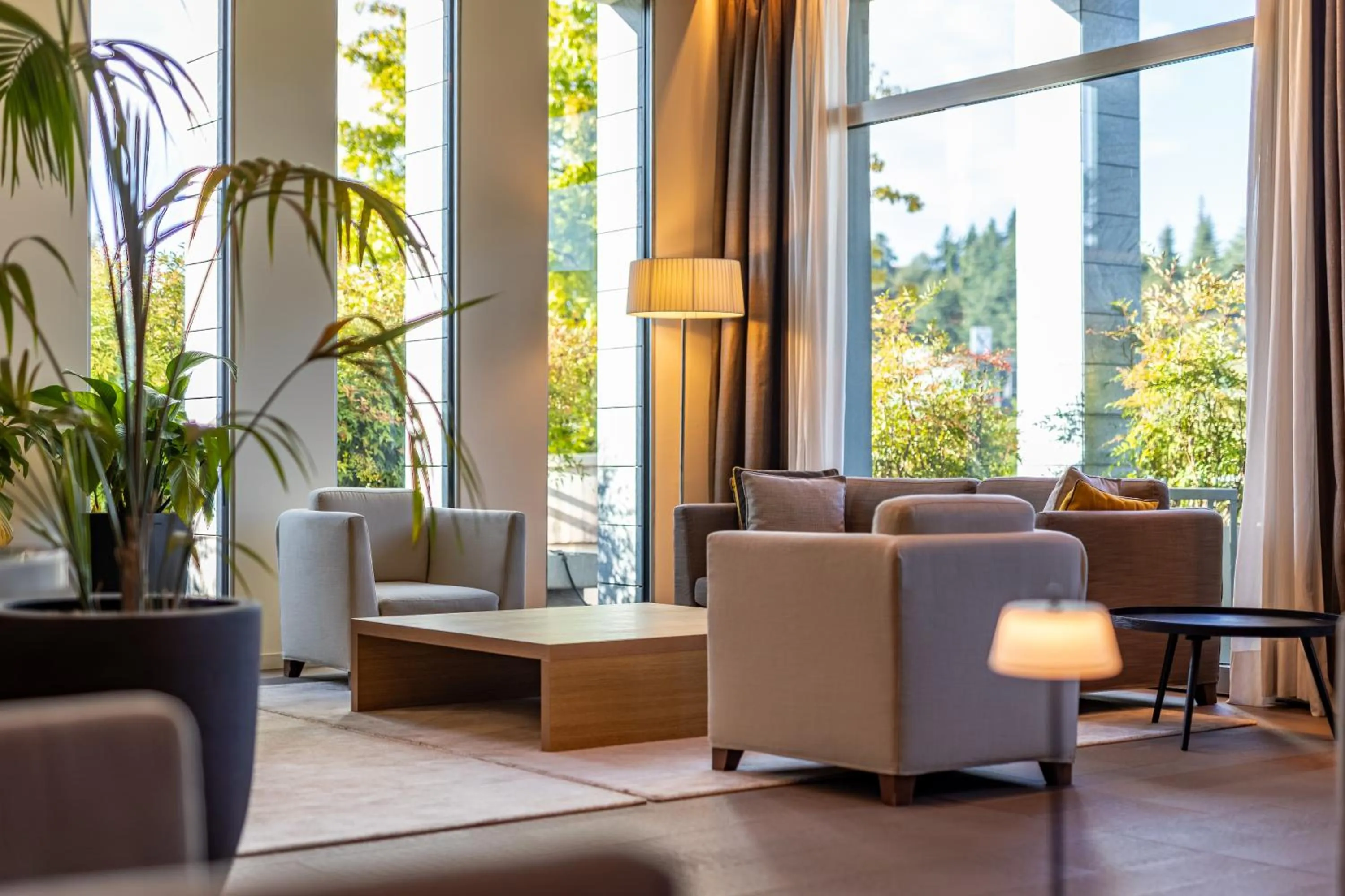 Seating area in HSM Hotel San Martino