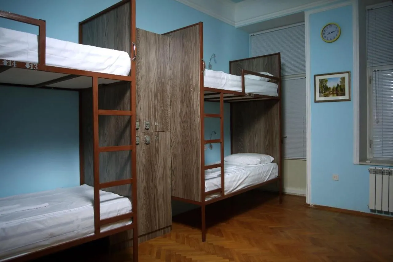 Bed in Male Dormitory Room in Hostello