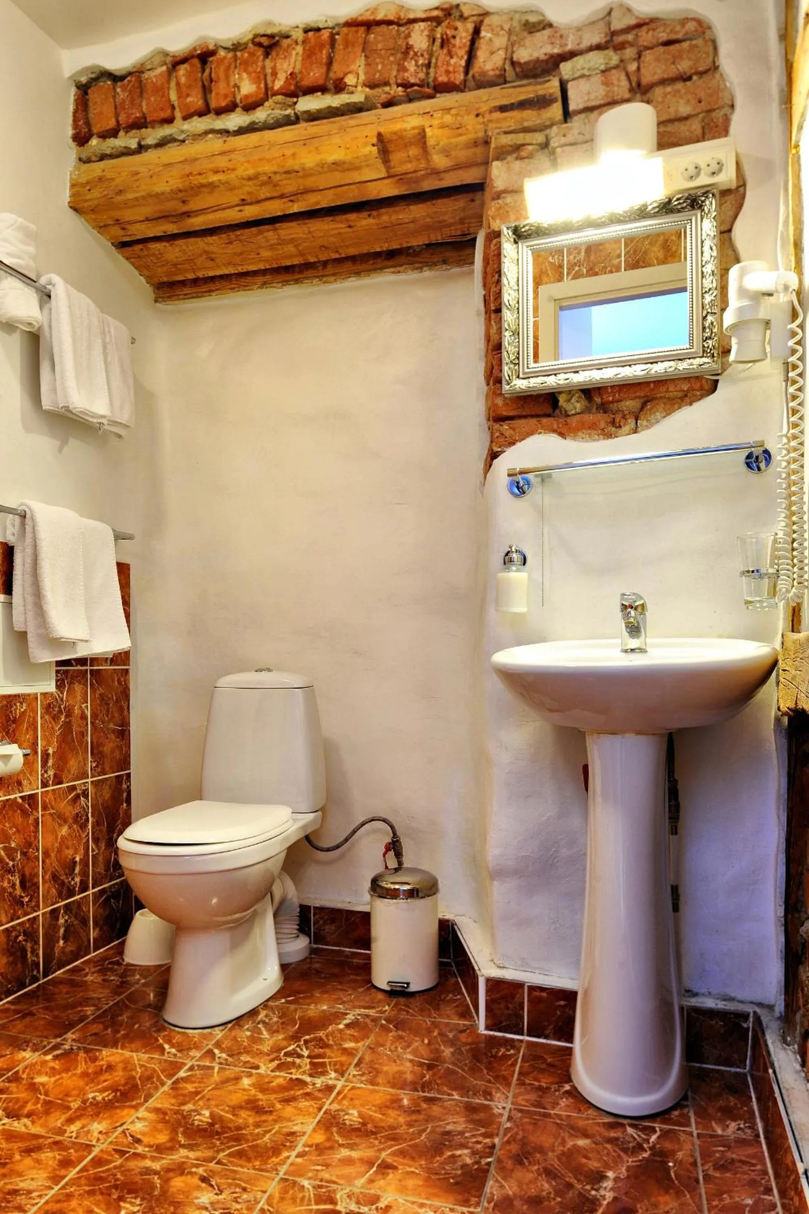 Toilet in St.Olav Hotel