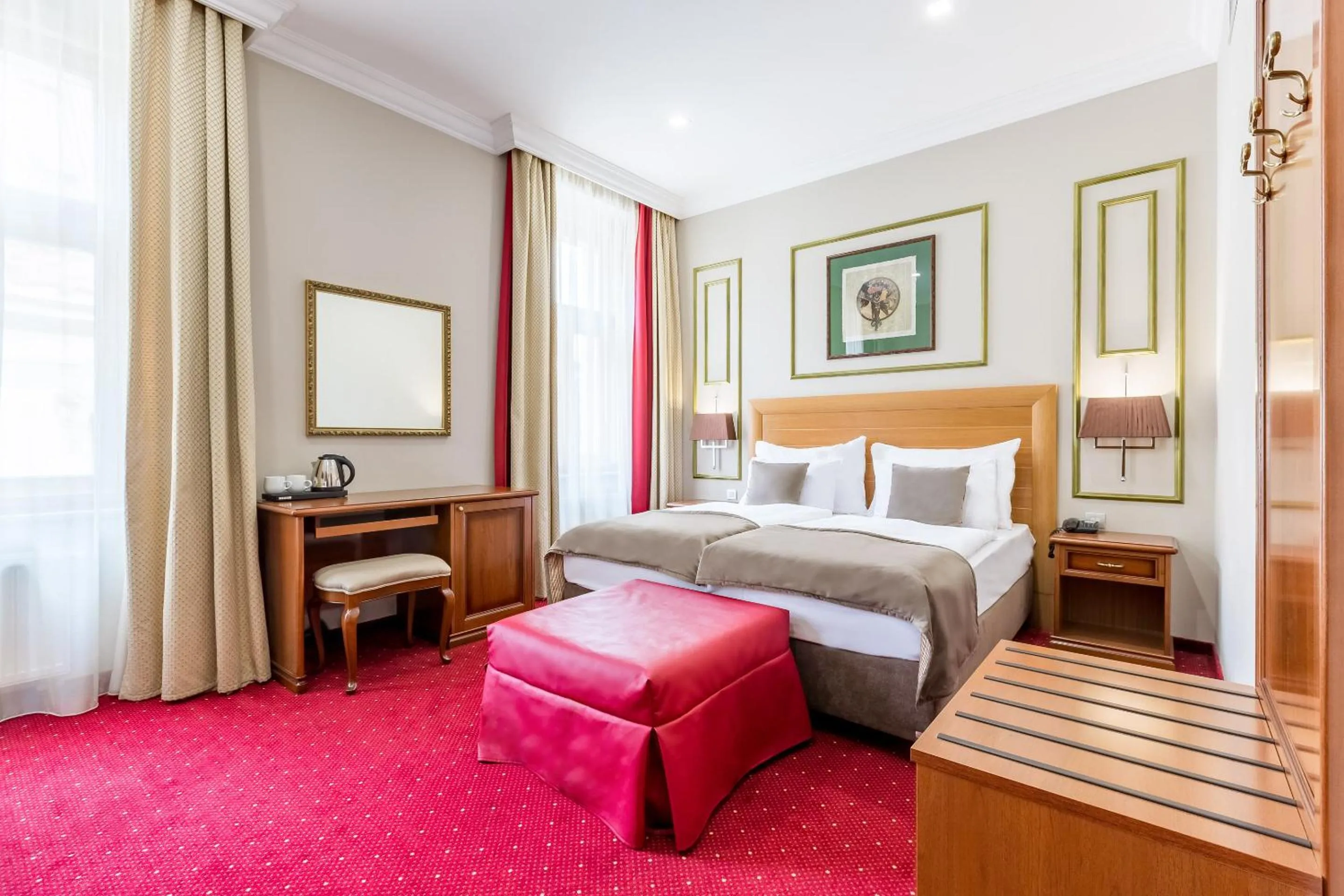 Bedroom, Bed in Hotel Caruso Old Town