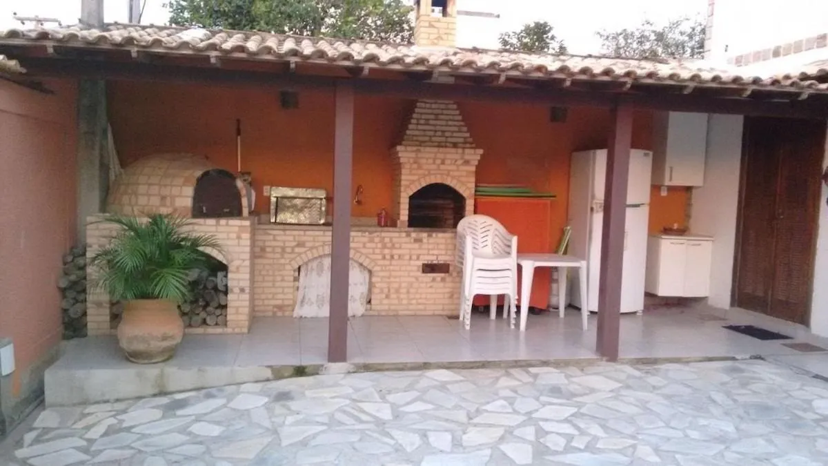 BBQ facilities in CONFORT -PRAIA DE DUNAS - (Praia do Forte)-Cabo Frio - Próximo das principais atrações