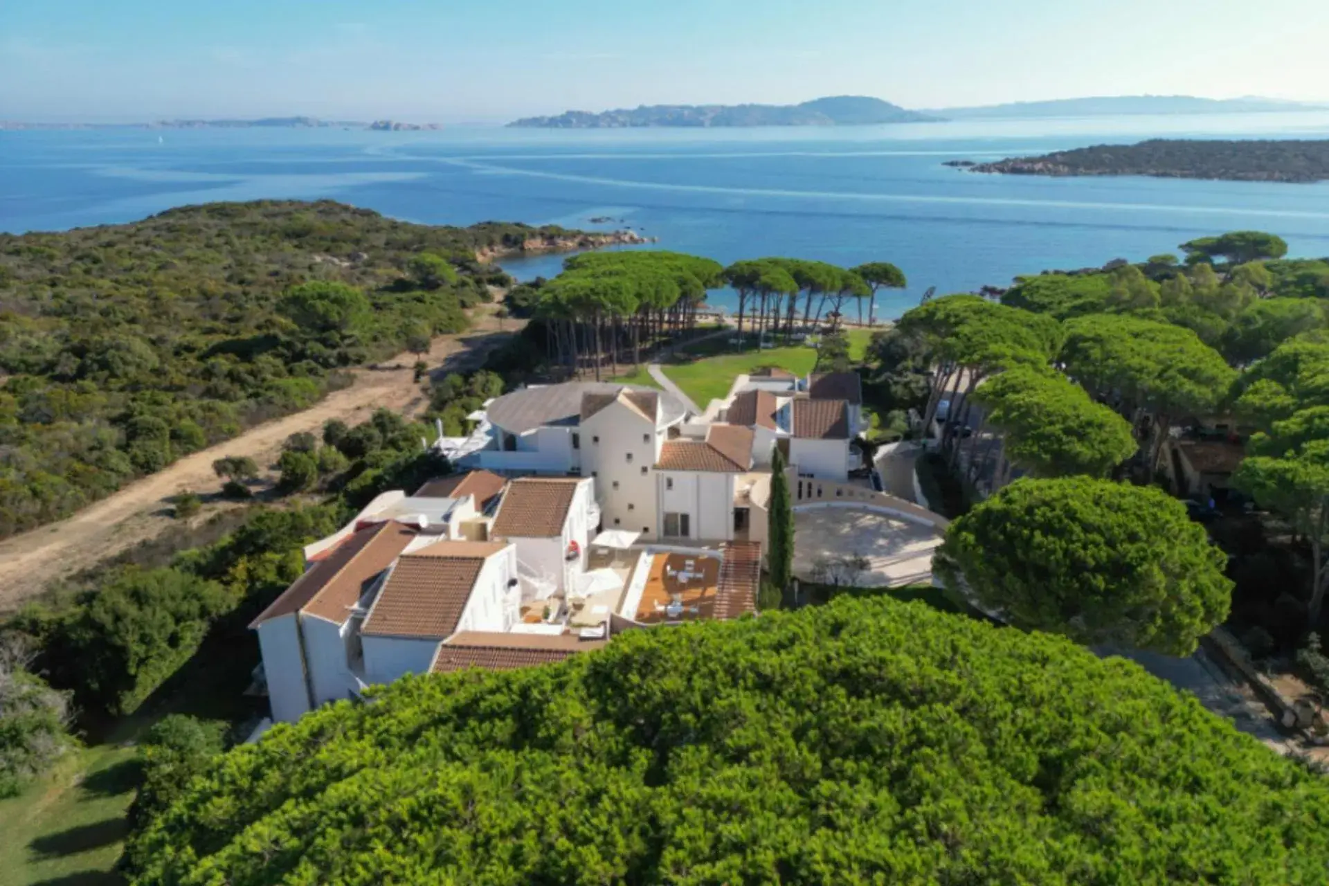Bird's eye view in Felix Hotels - Hotel La Coluccia Bird's eye view in Felix Hotels - Hotel La Coluccia