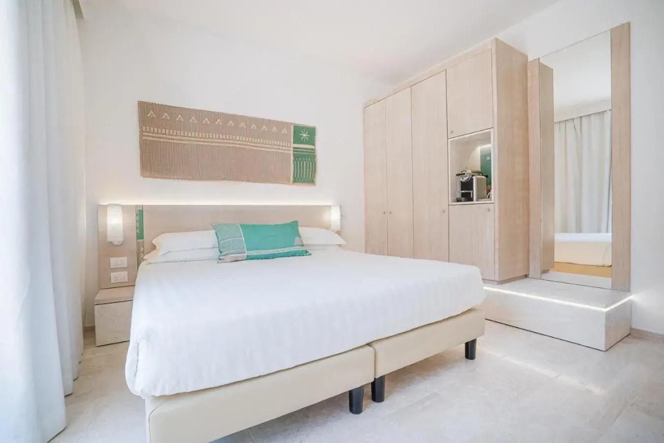 Bedroom, Bed in Felix Hotels - Hotel La Coluccia Bedroom, Bed in Felix Hotels - Hotel La Coluccia