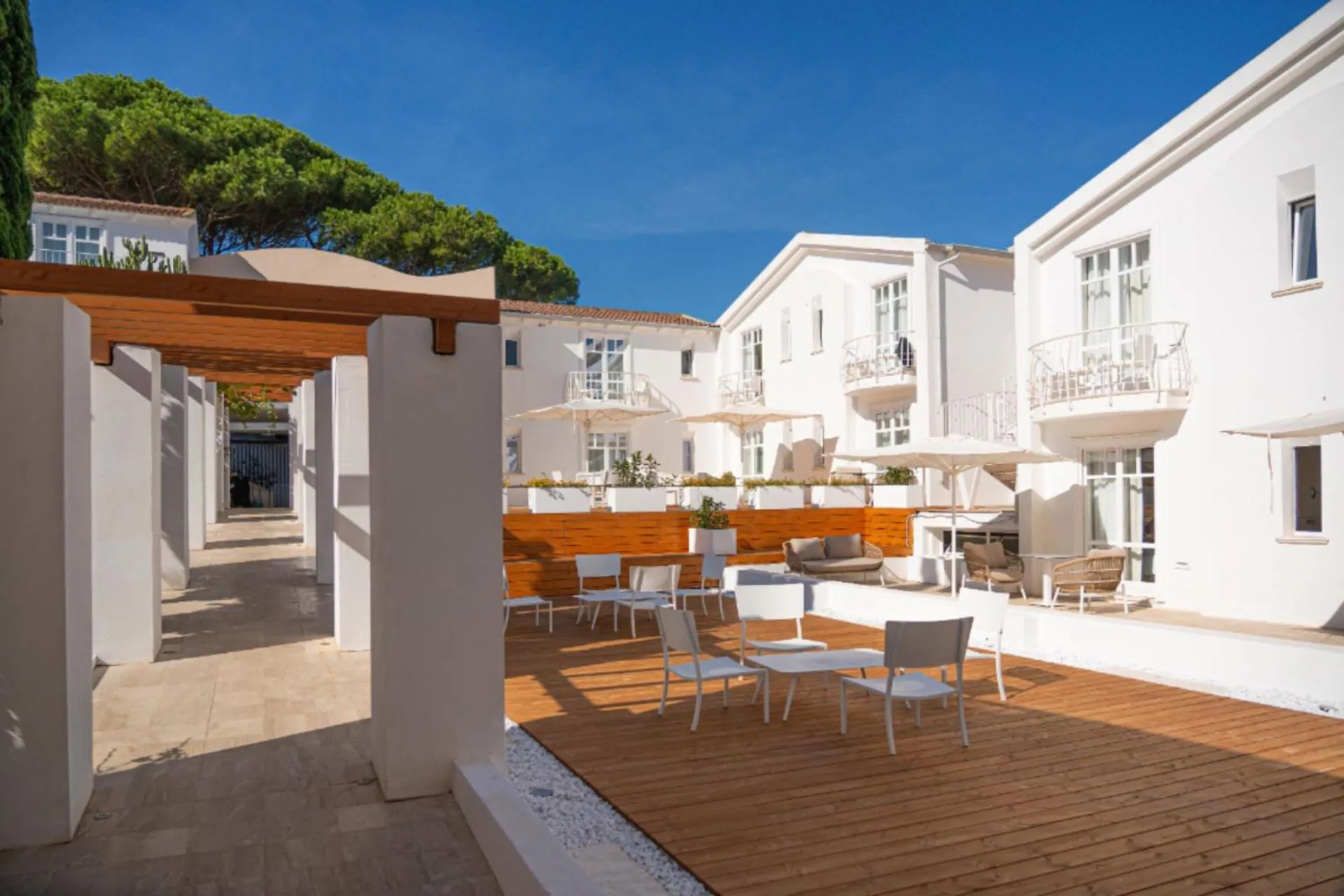 Patio in Felix Hotels - Hotel La Coluccia