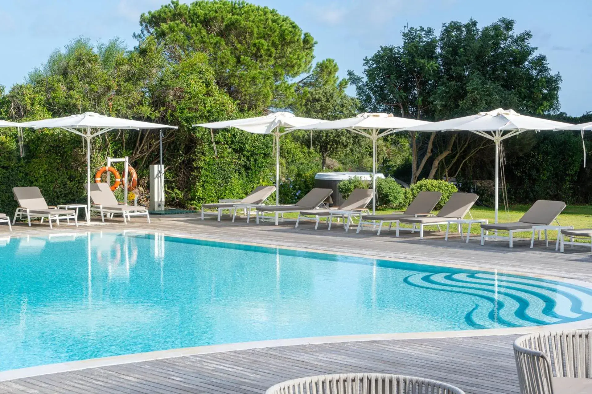 Swimming pool in Felix Hotels - Hotel La Coluccia Swimming pool in Felix Hotels - Hotel La Coluccia