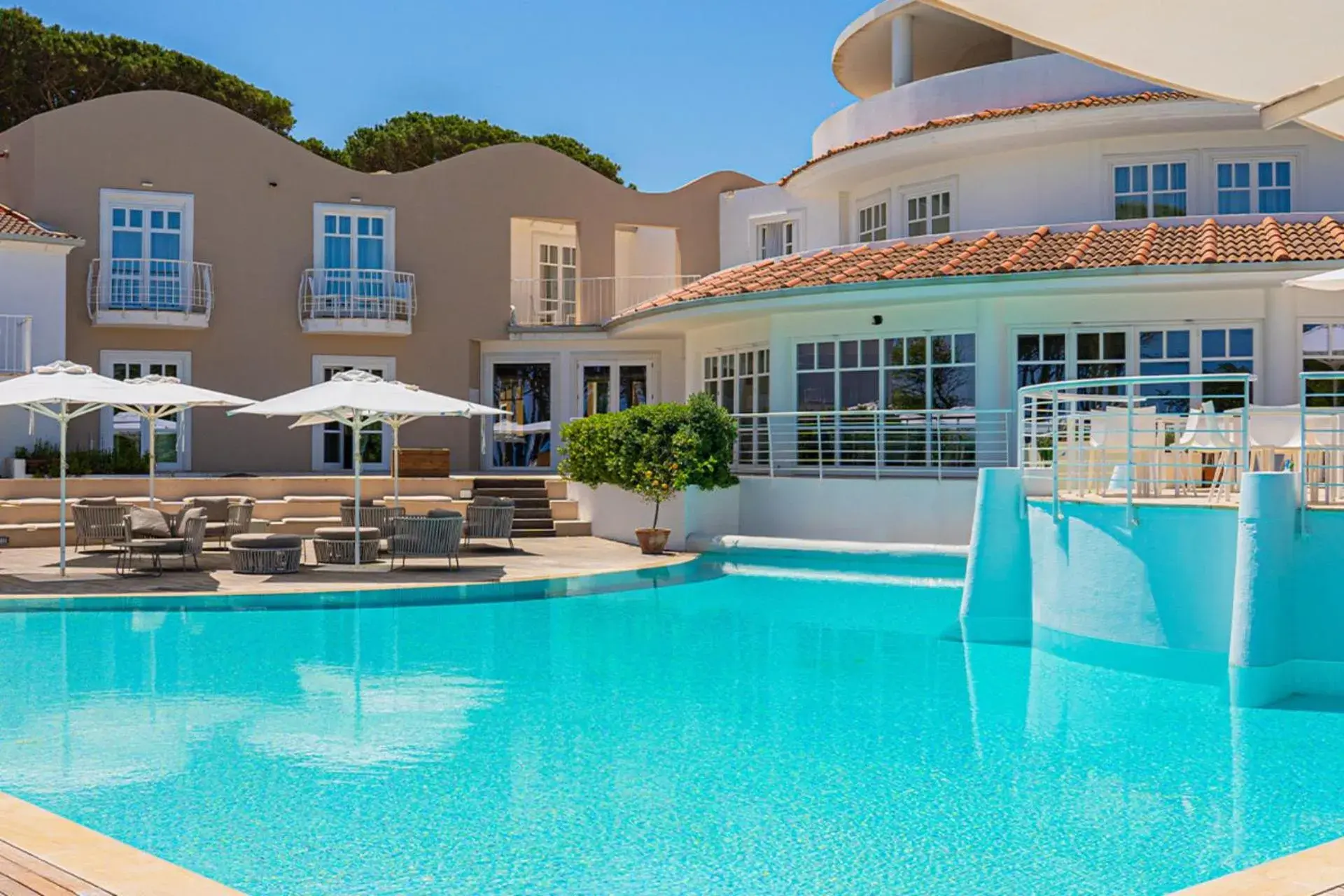 Swimming pool in Felix Hotels - Hotel La Coluccia Swimming pool in Felix Hotels - Hotel La Coluccia